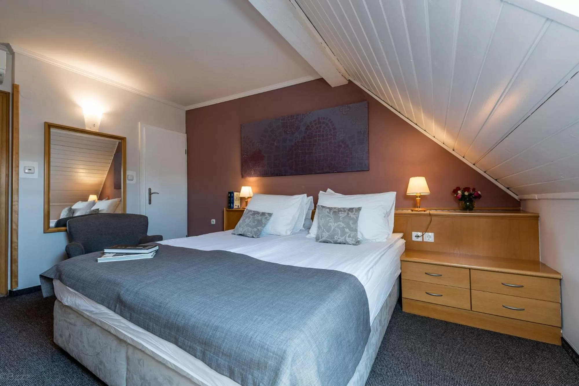 Bedroom, Bed in Hotel Mrak