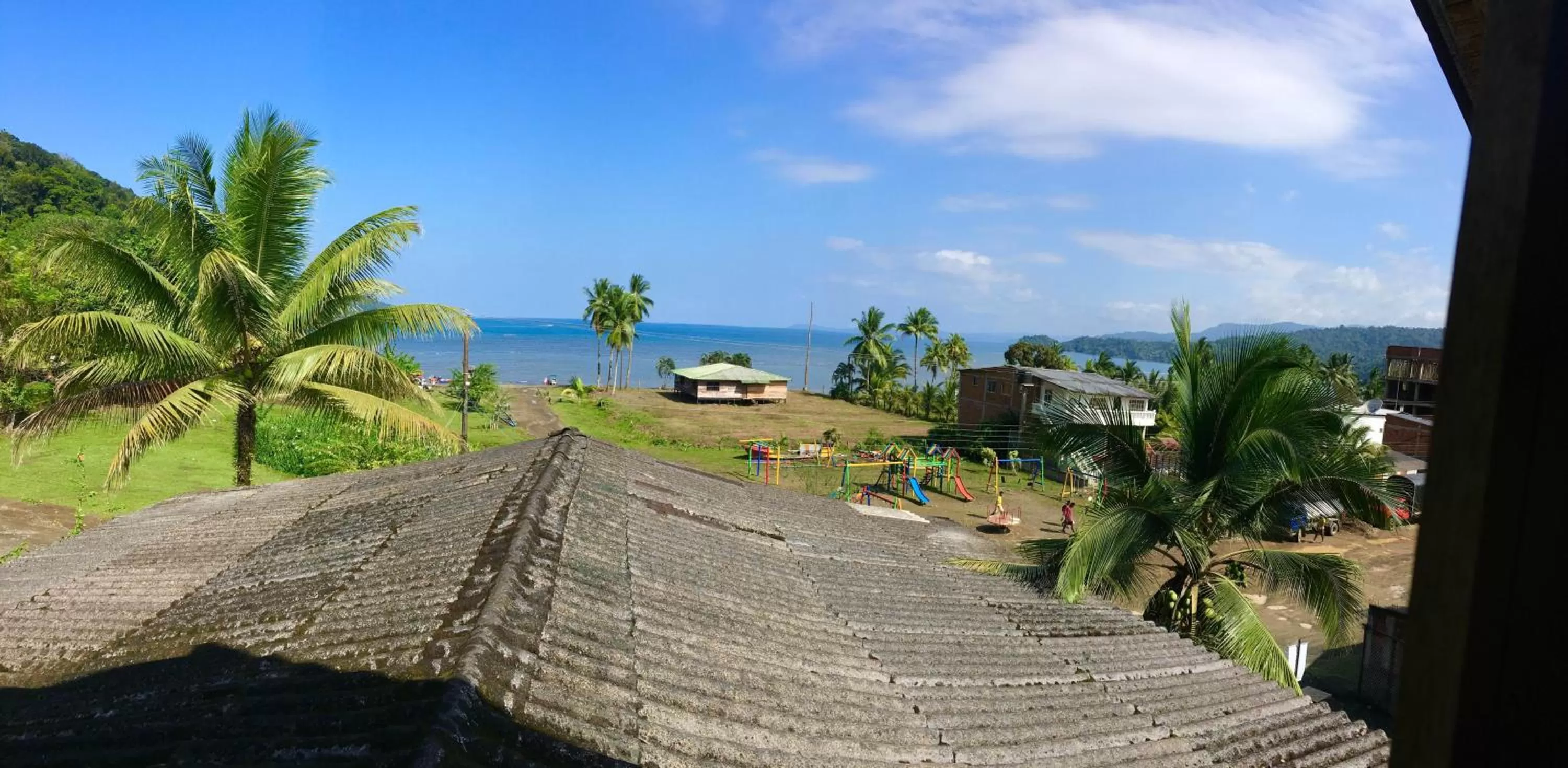 Sea view in Posada Turística Rocas De Cabo Marzo