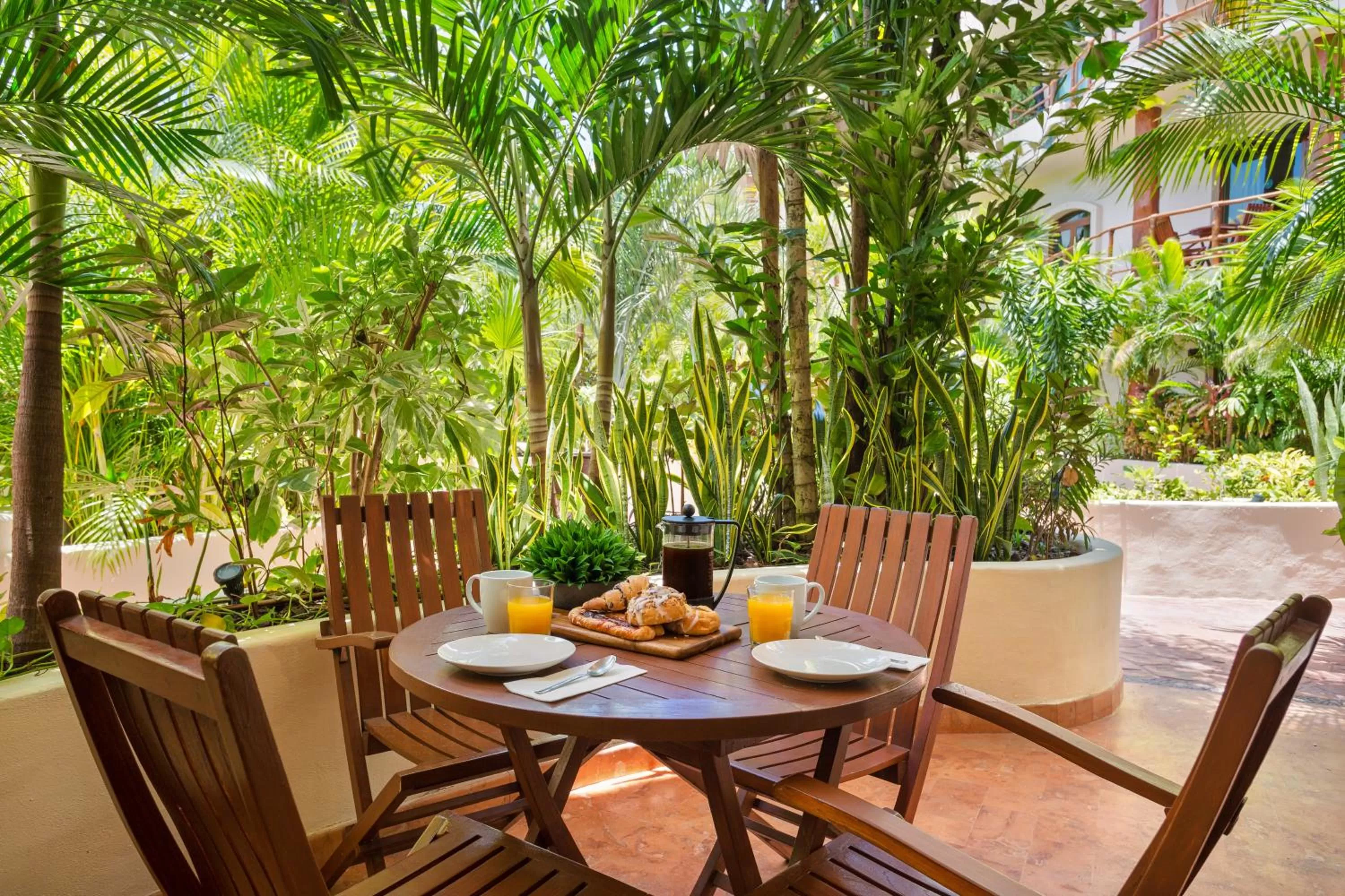 Patio in Porto Playa Condo Hotel and Beach Club