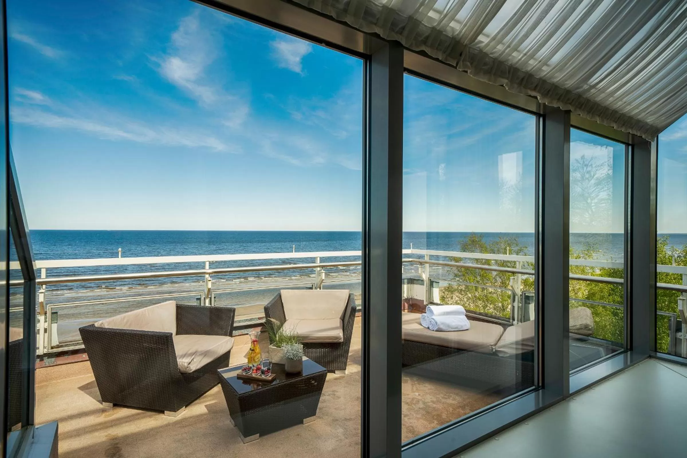 Balcony/Terrace in Baltic Beach Hotel & SPA