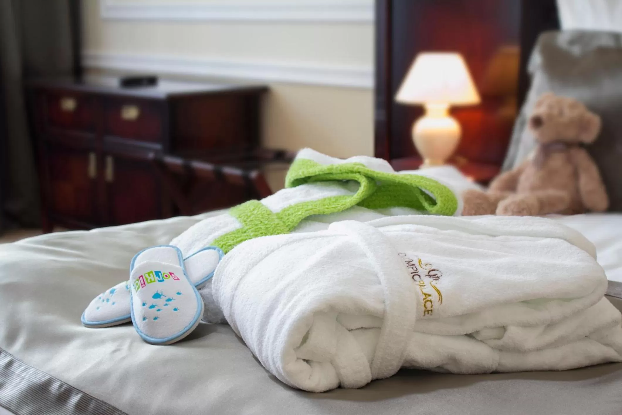 Property building, Bed in Luxury Spa Hotel Olympic Palace