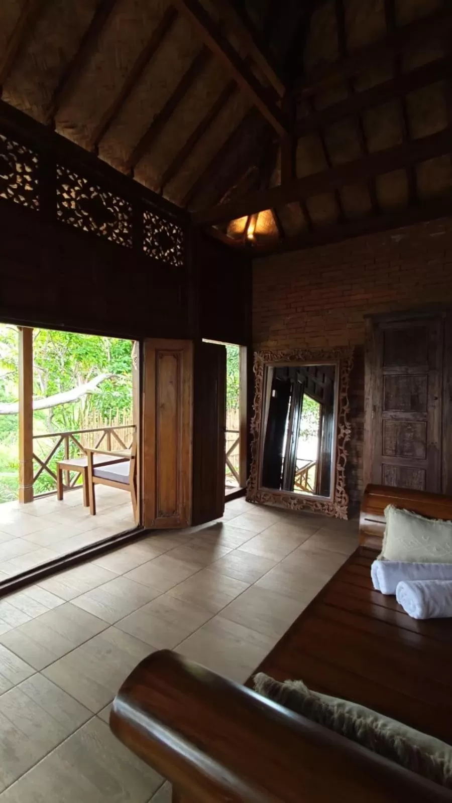 Decorative detail in Tanah Damai Hotel