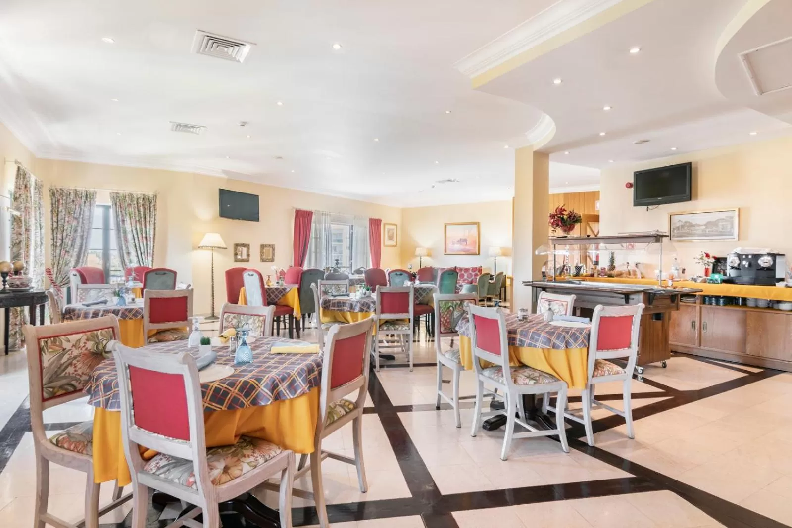 Dining area in Hotel Dom Vasco