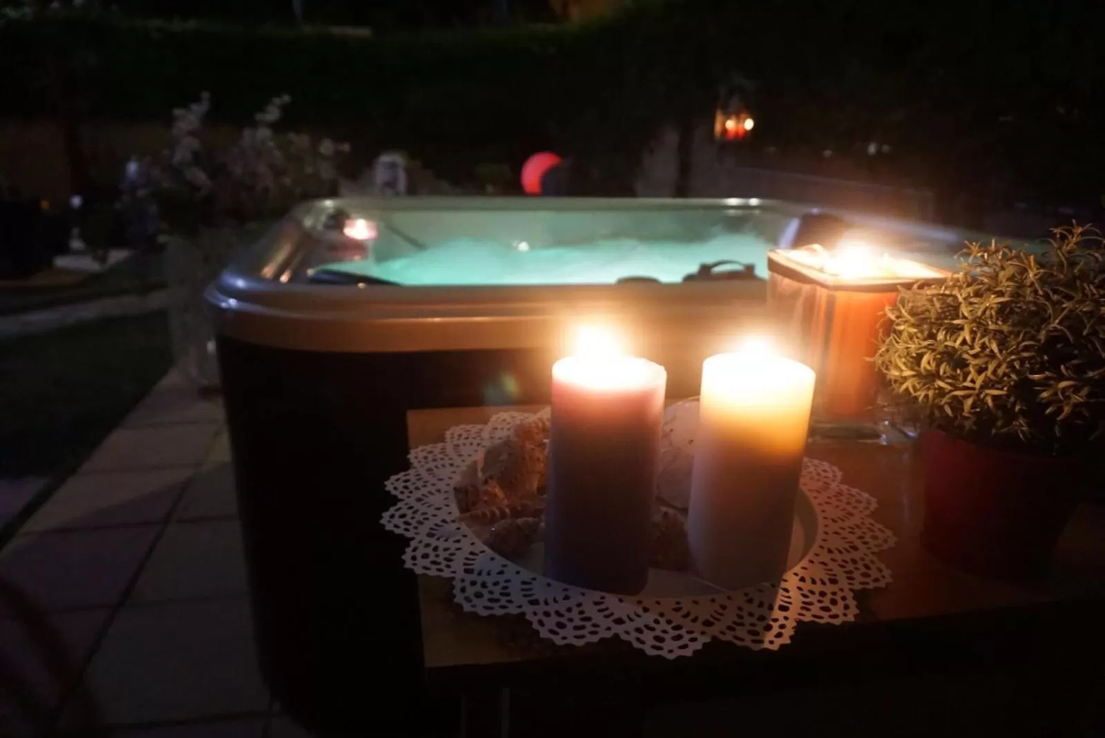 Hot Tub in Il Dolce Sospiro