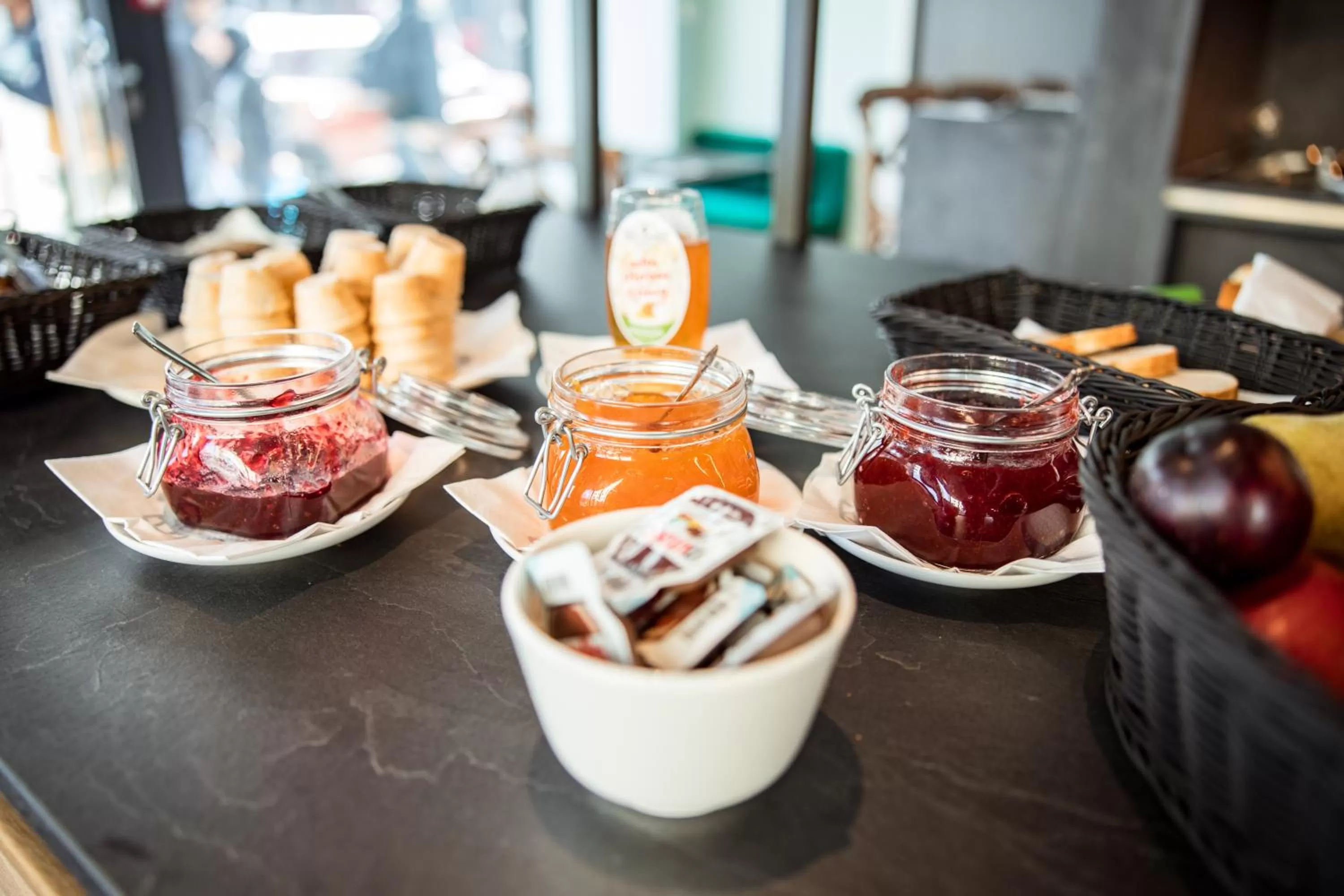 Buffet breakfast in Maison Schiller by DesignCity Hotels