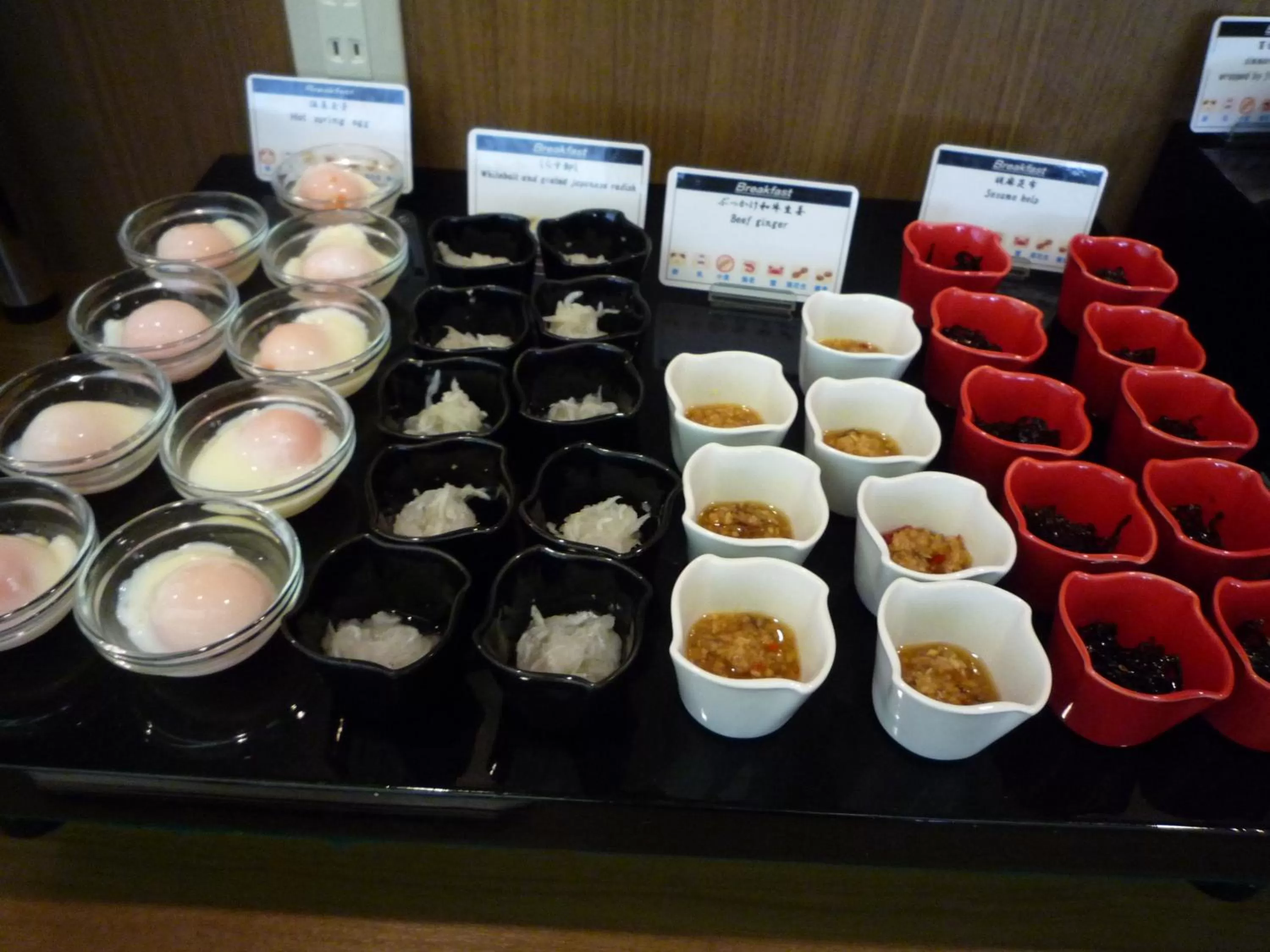 Buffet breakfast in Route Inn Grantia Komatsu Airport