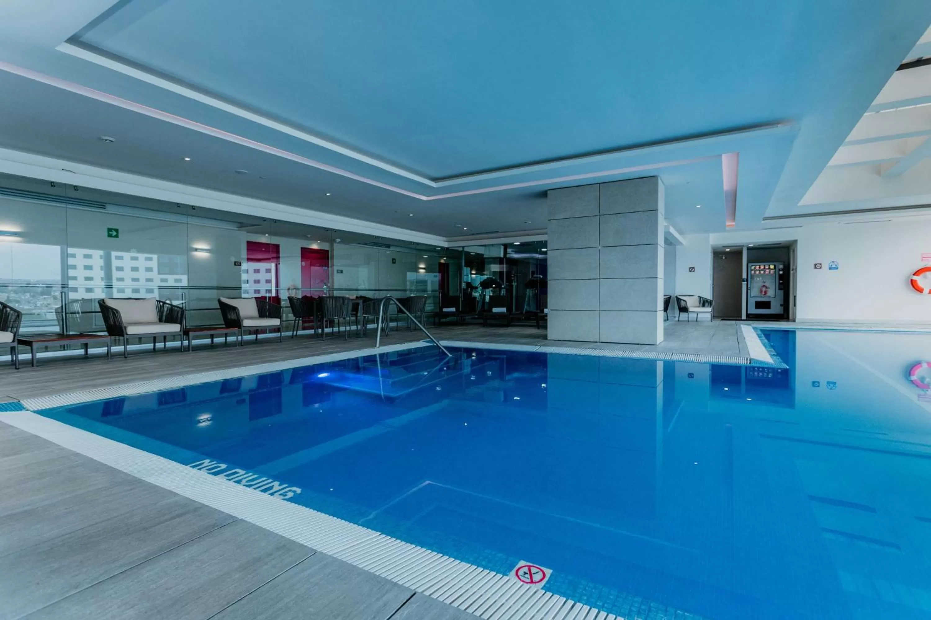 Pool view in Hilton Garden Inn Silao Aeropuerto Bajio