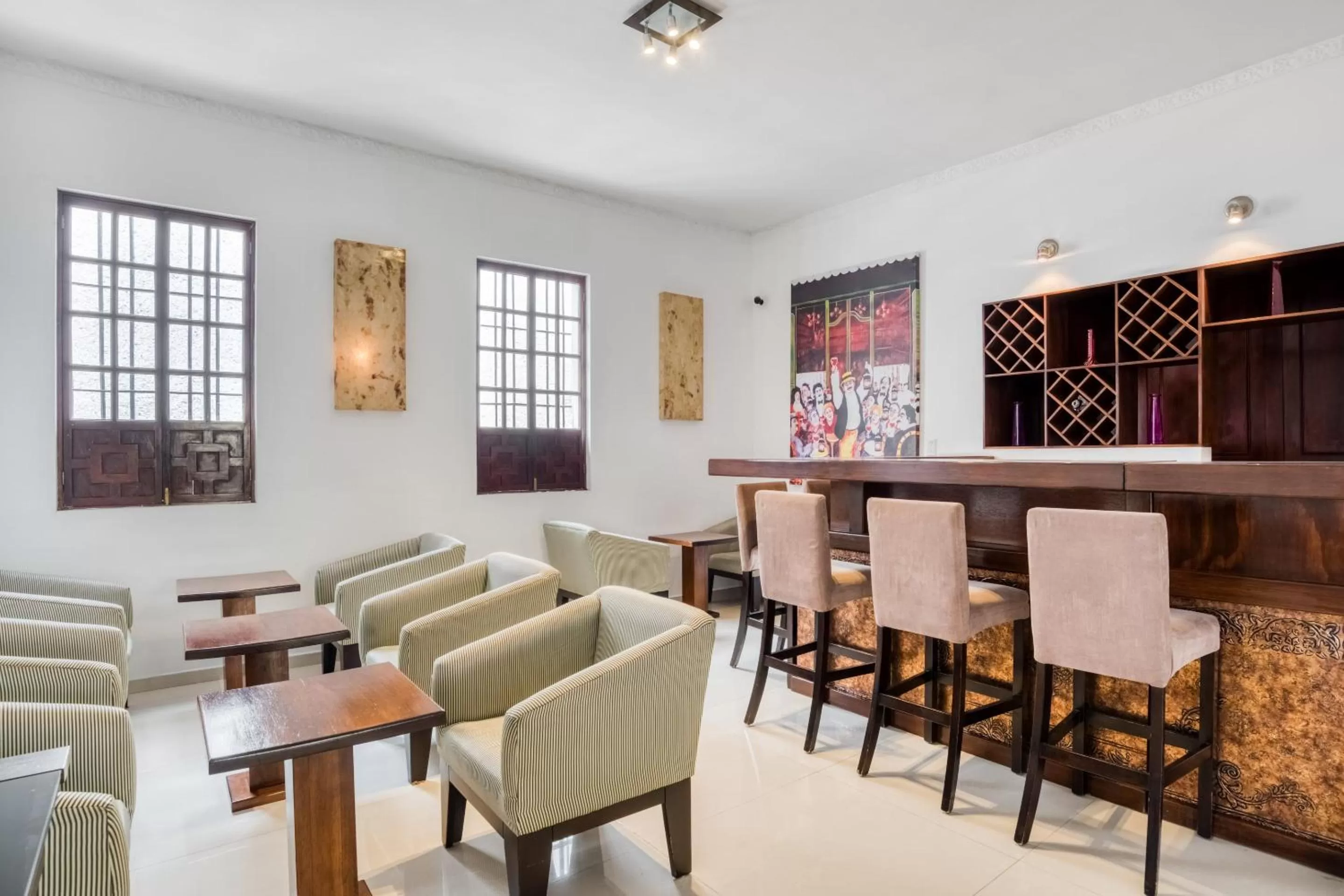 Lounge or bar in Hotel Quinta Allende