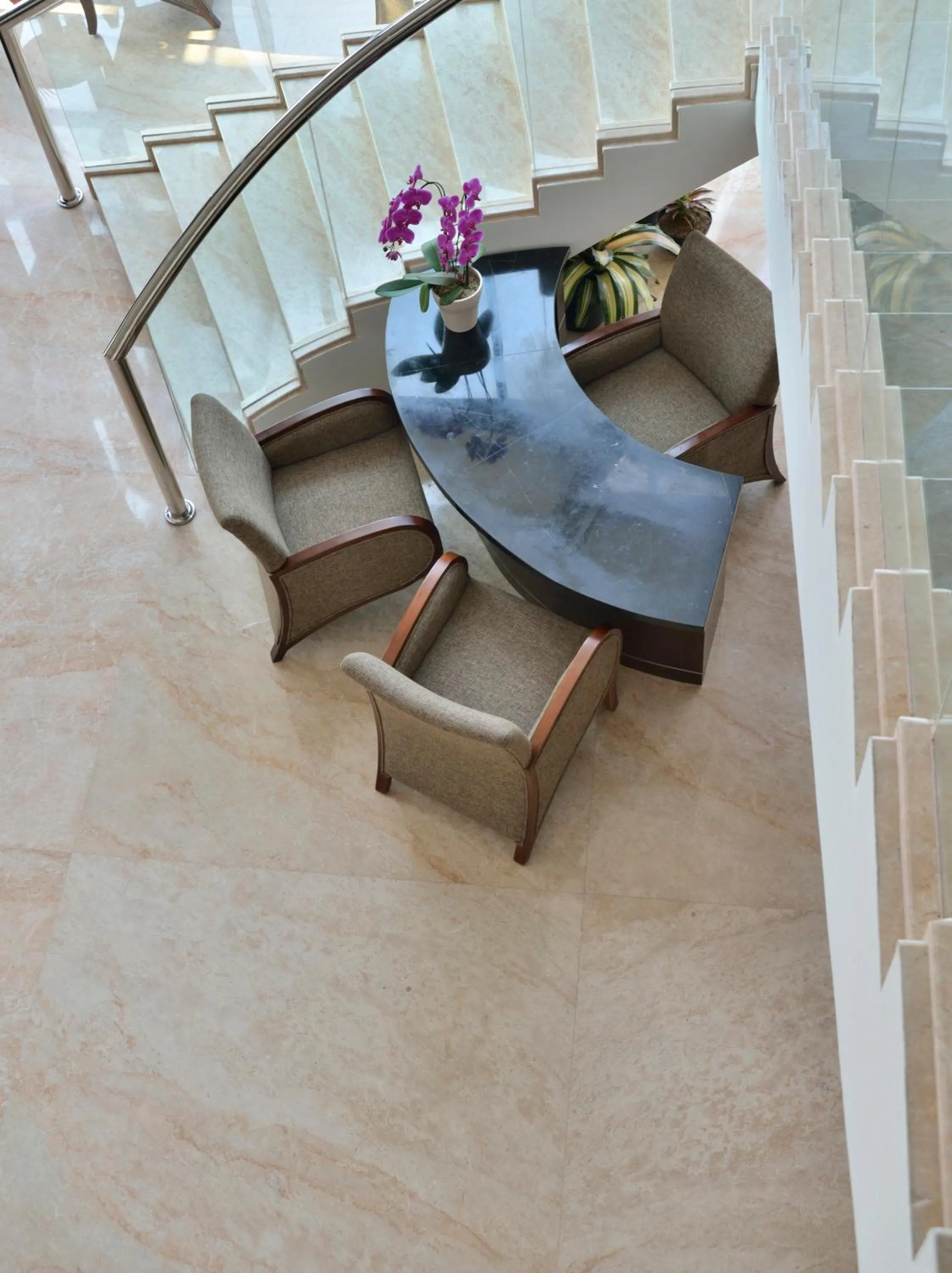 Lobby or reception in Hotel California Bandung