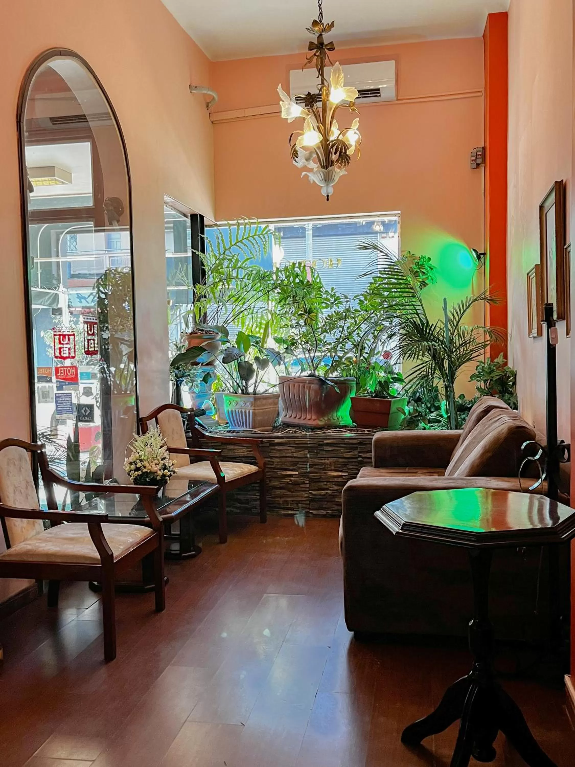 Living room in Hotel Uruguay Brasil