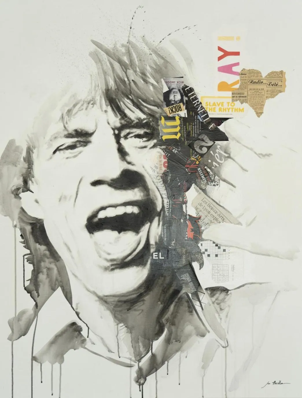 Decorative detail in Hotel Restaurant La Vague de Saint Paul