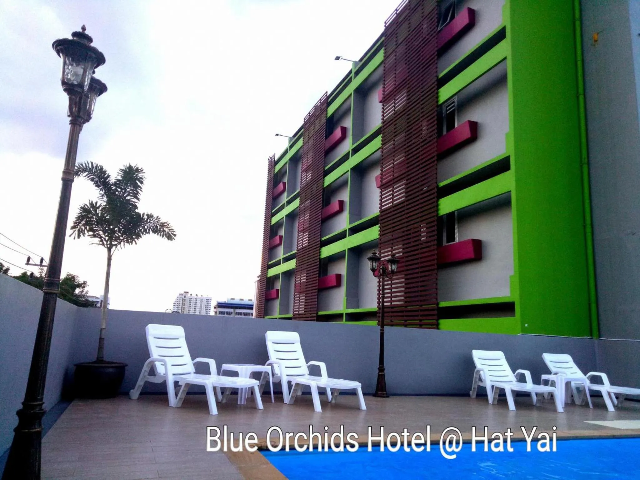 Property building in Blue Orchids Hotel