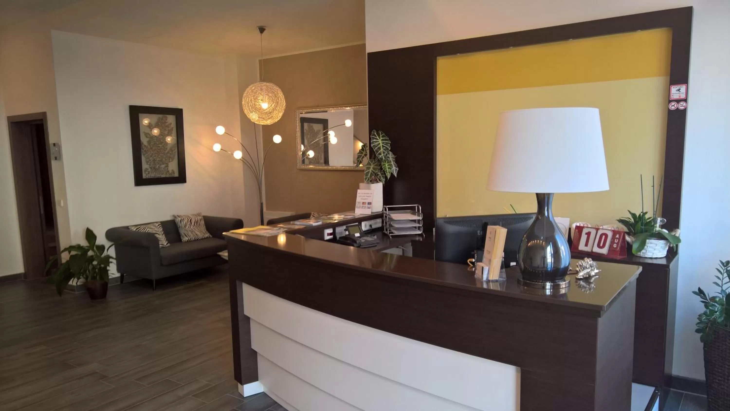 Lobby or reception in Hotel im Ried