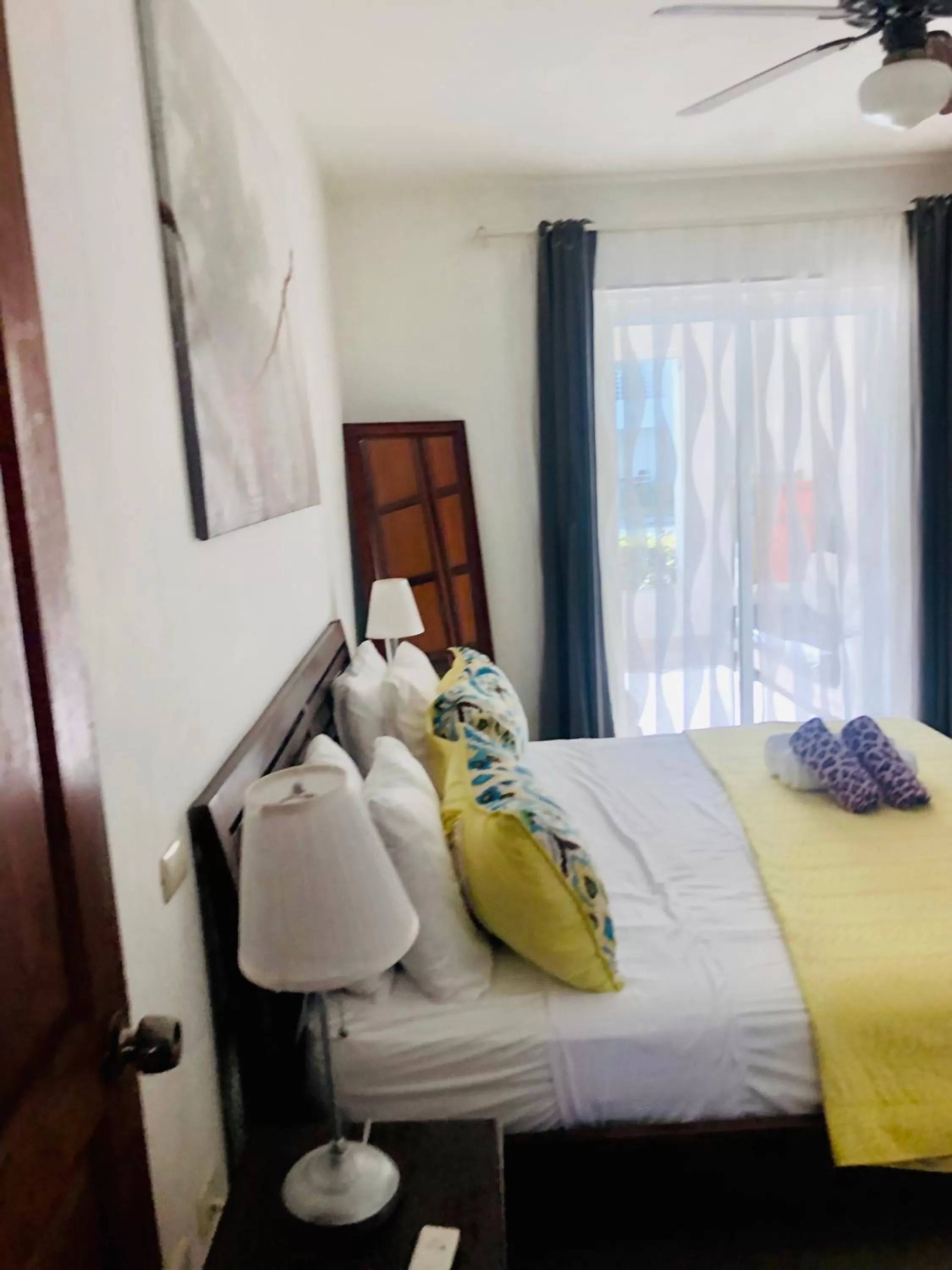 Bed in Los Corales Luxury Villas Beach Club and Spa