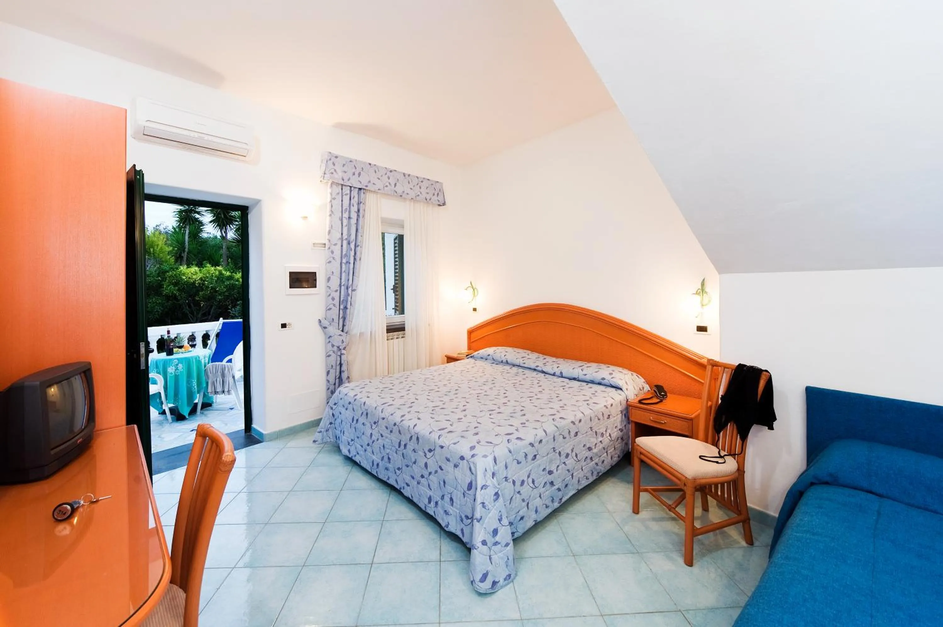 Day, Bed in Park Hotel Terme Mediterraneo