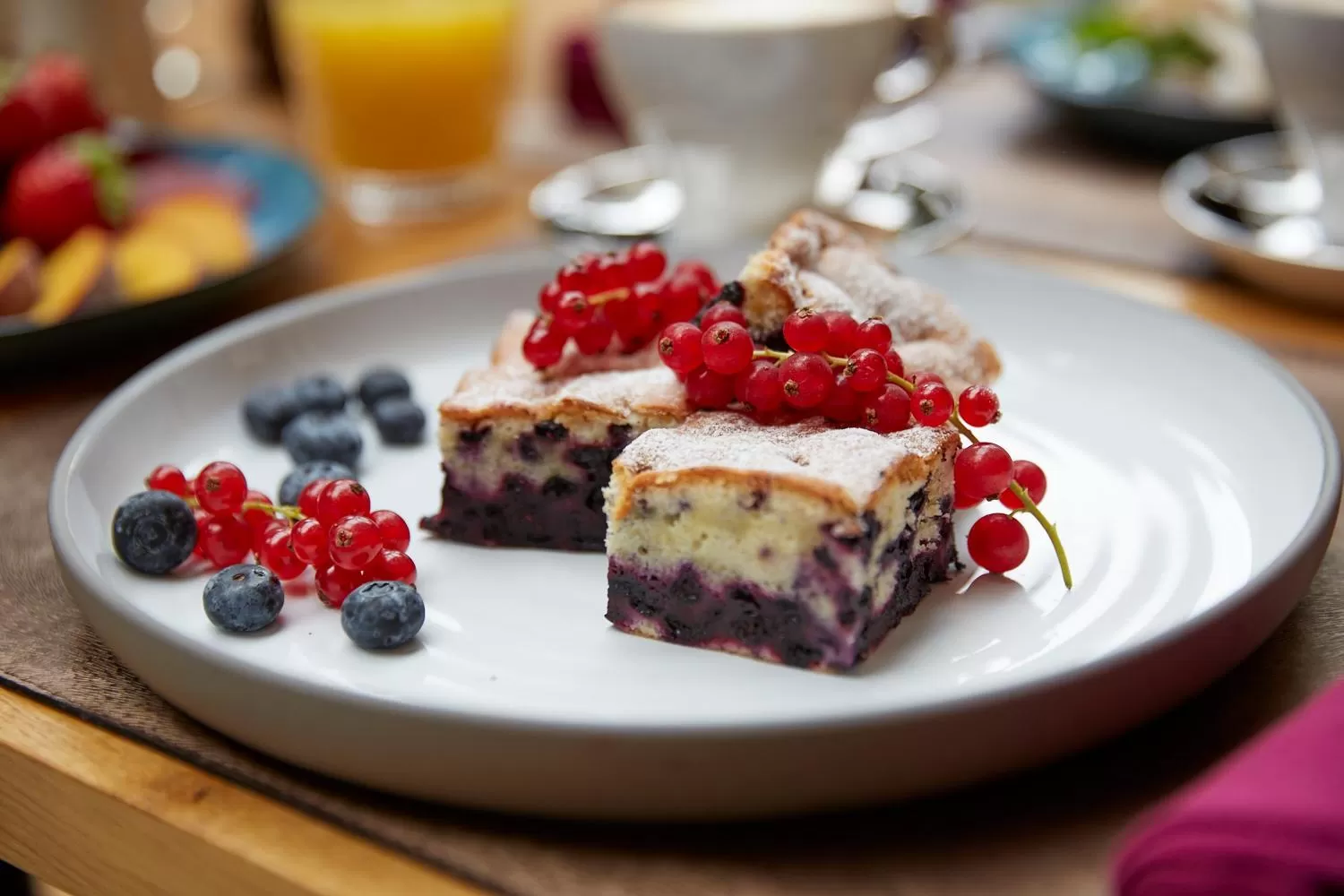 Food close-up in Small Luxury Hotel of the World - DasPosthotel