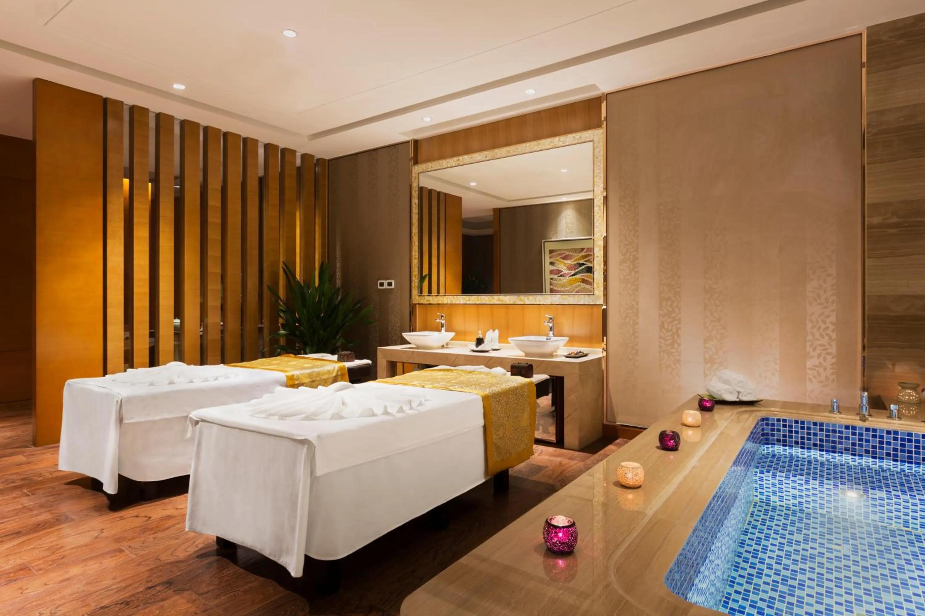 Spa and wellness centre/facilities in Wanda Realm Harbin Hotel