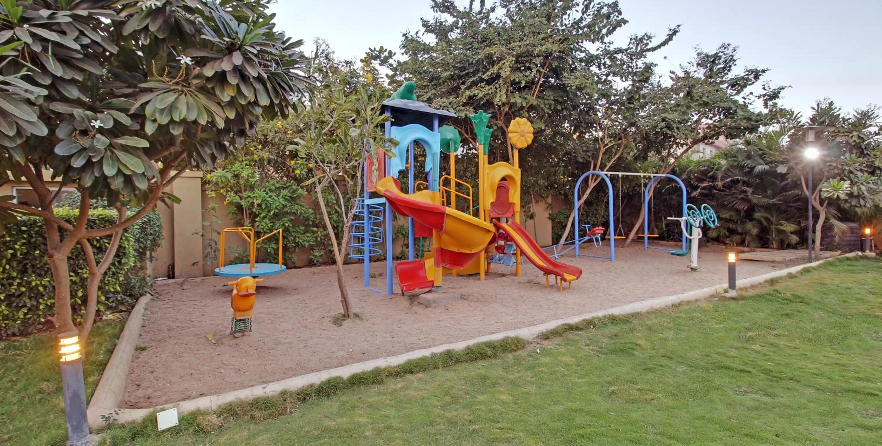 Children play ground in Temple Tree Hotel Shirdi, a member of Radisson Individuals