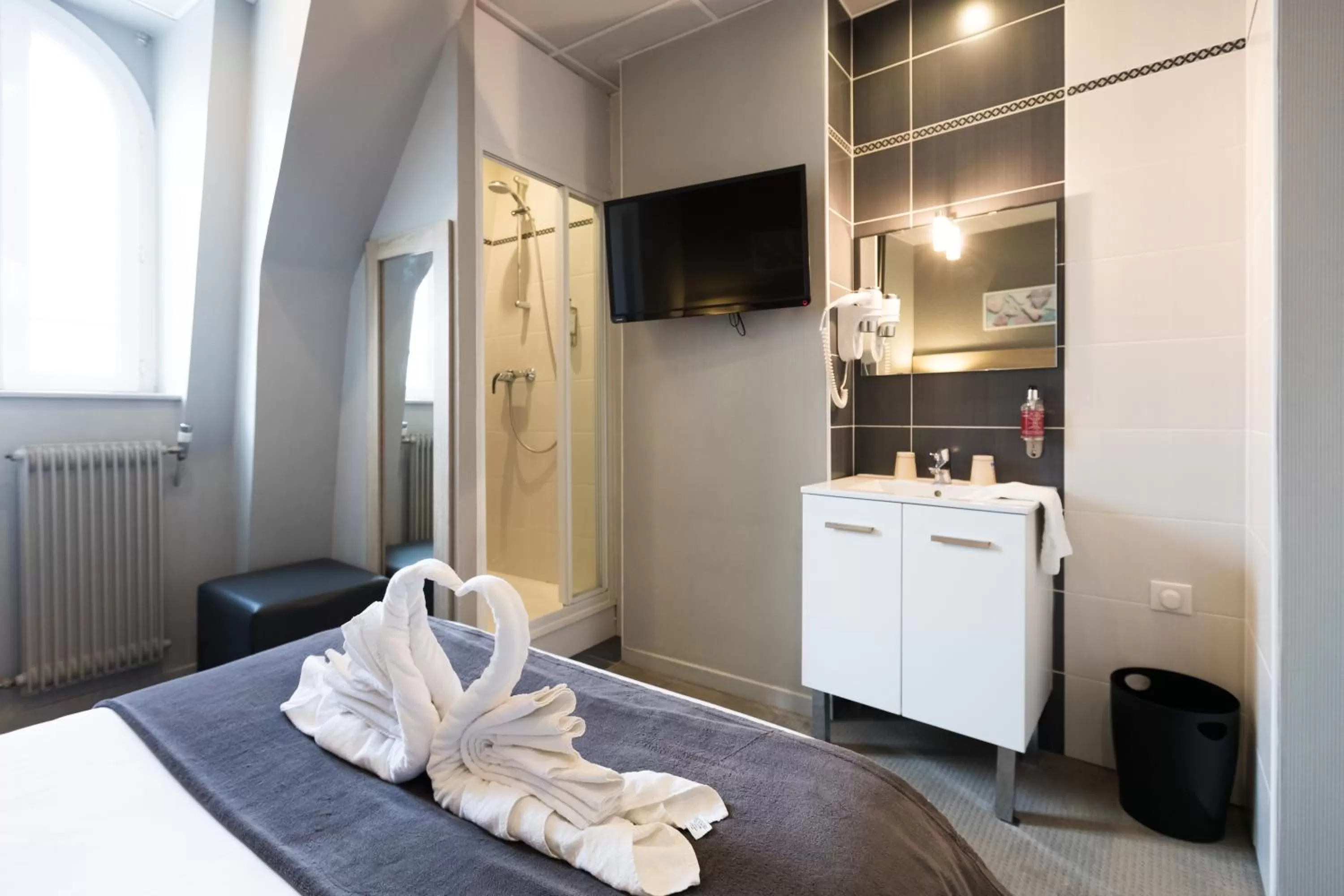 Bed in Hotel de la Terrasse