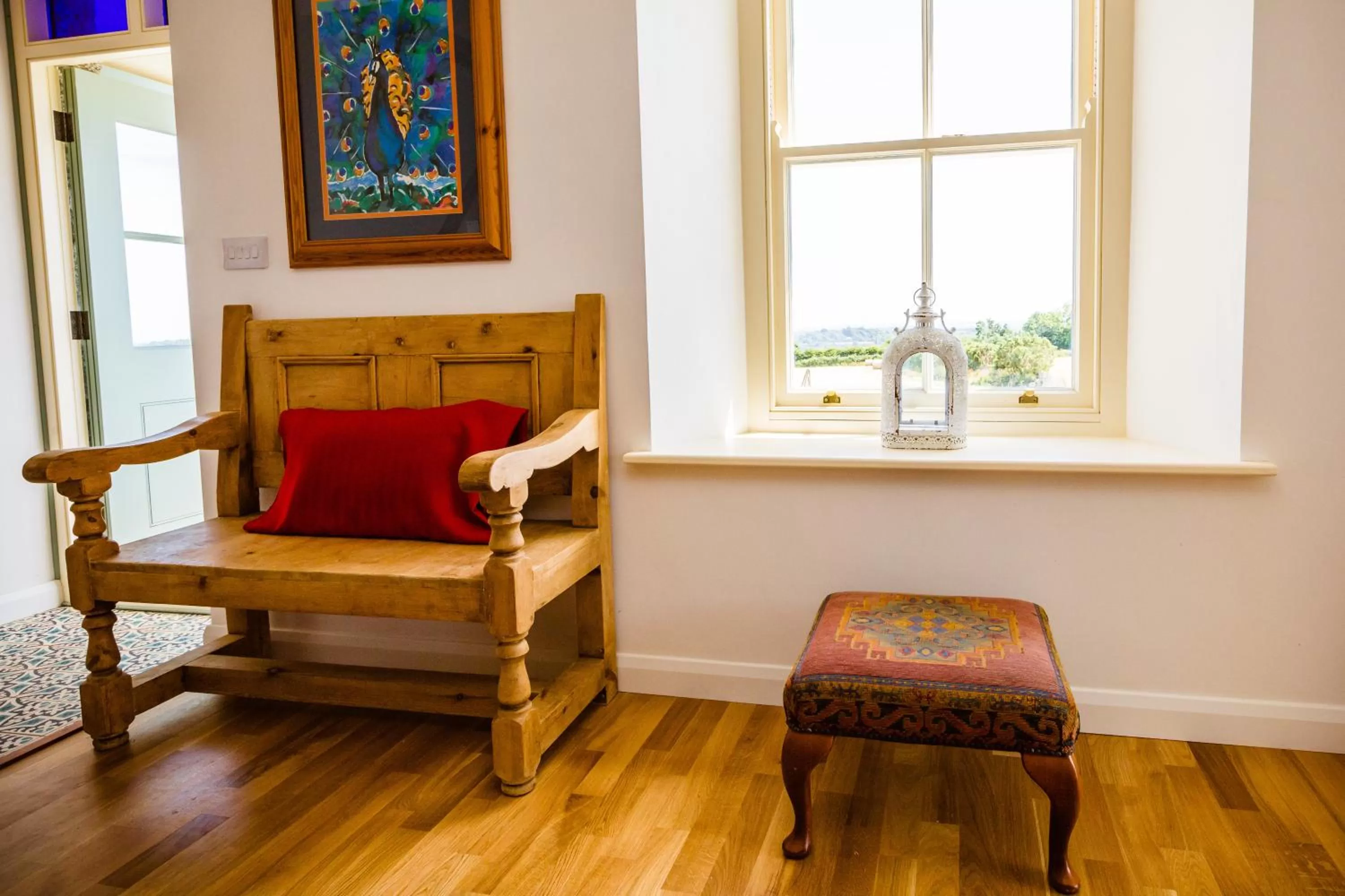 Living room in Fig Tree House
