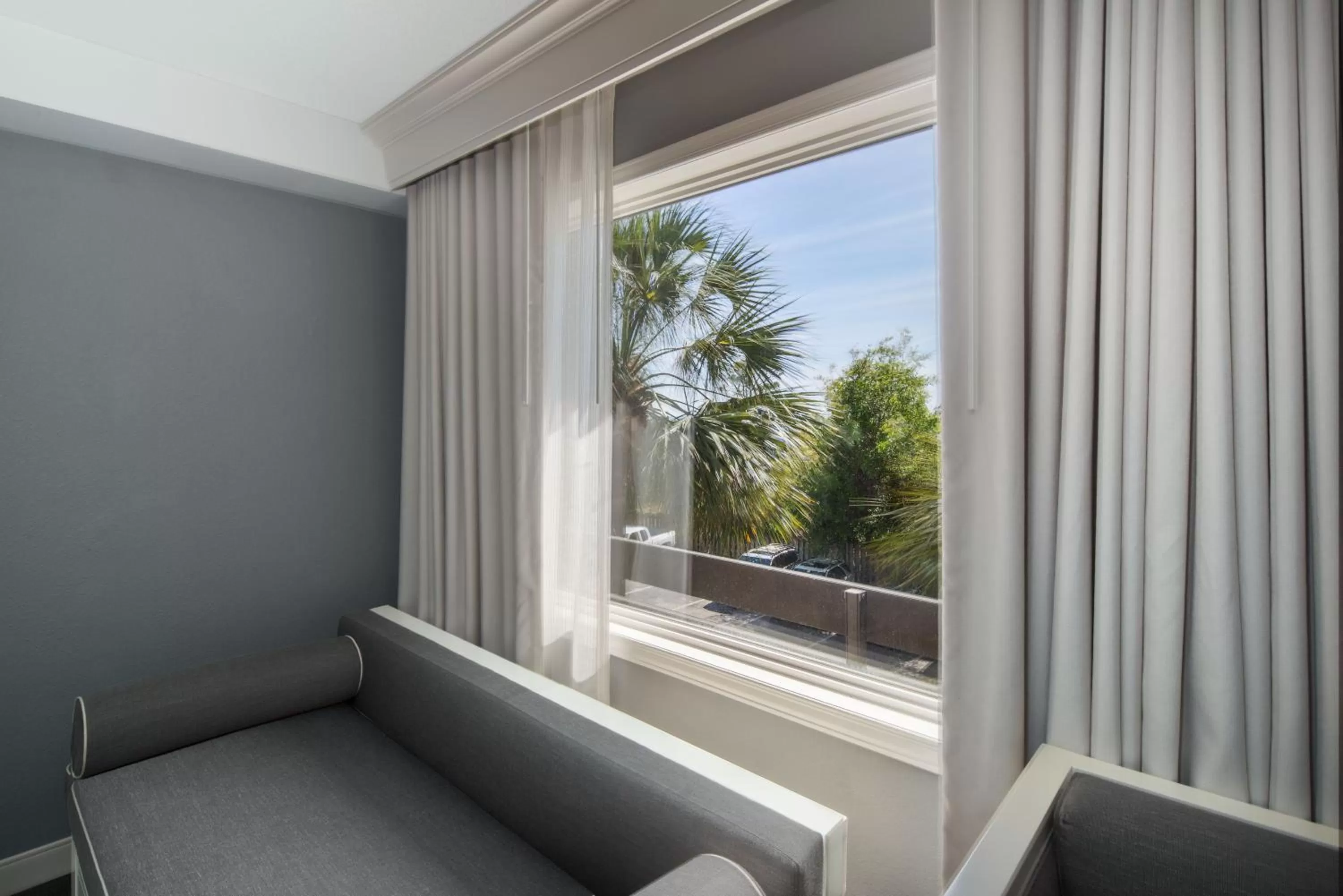 Quiet street view in Beach House Resort Hilton Head Island