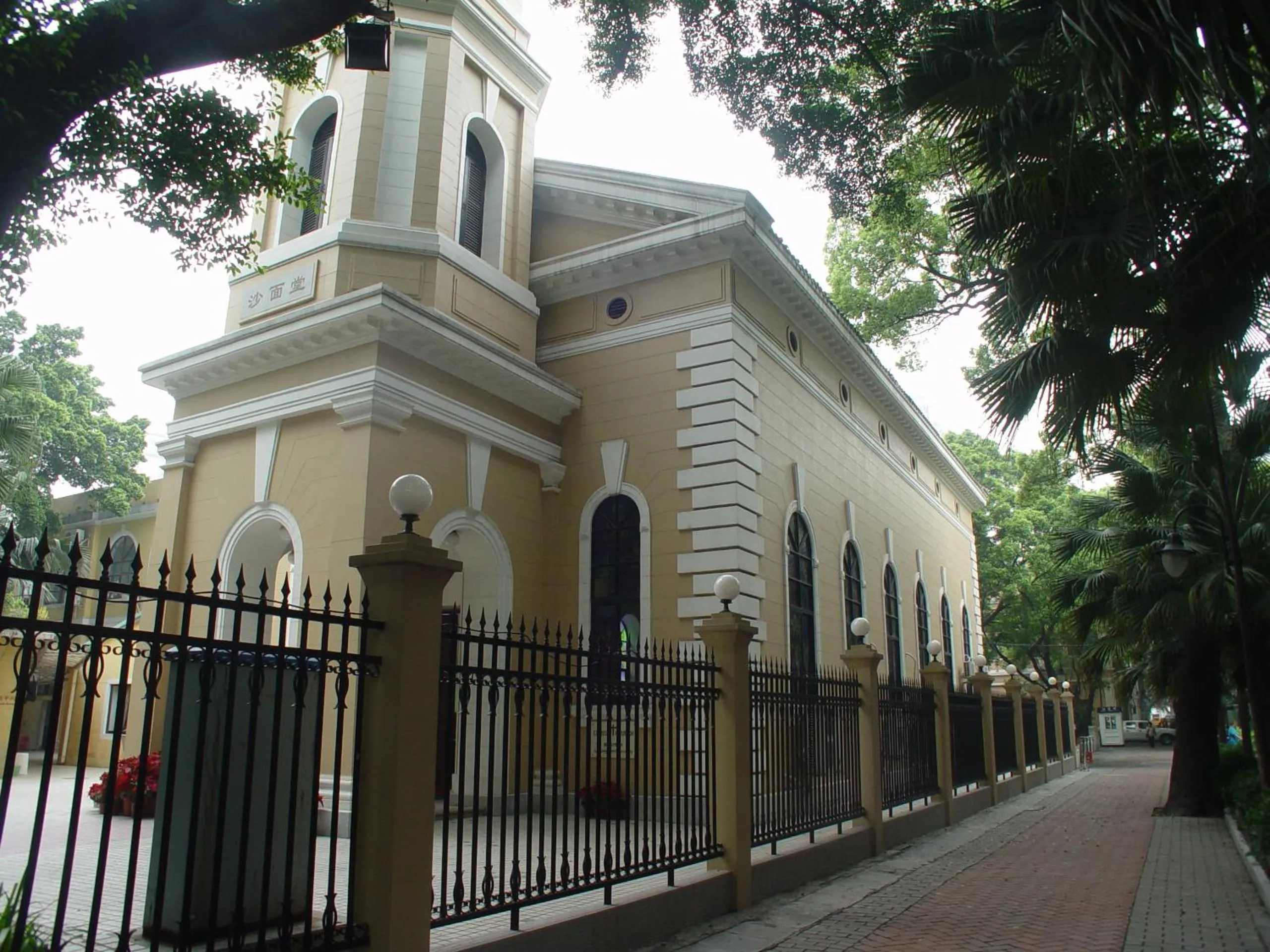Street view in Guangdong Victory Hotel