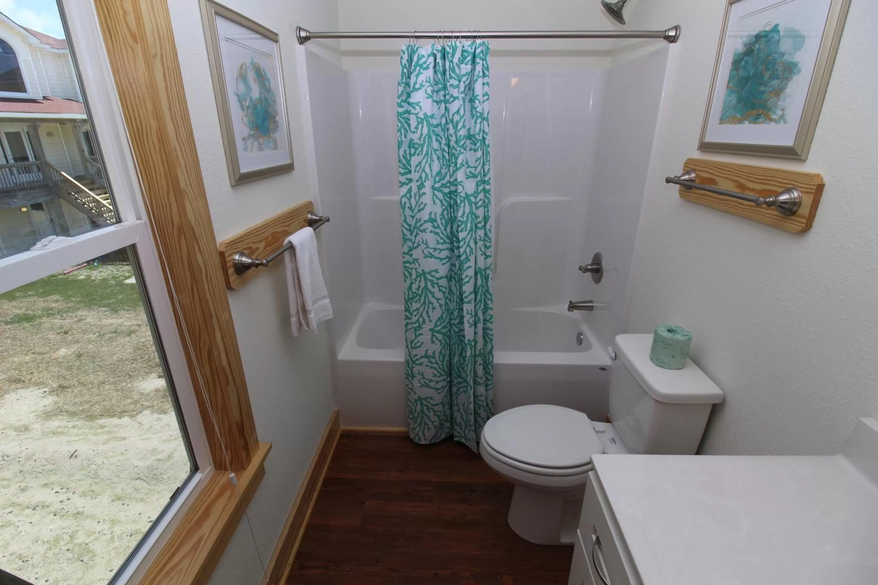 Bathroom in Whalebone Ocean Cottages by KEES Vacations