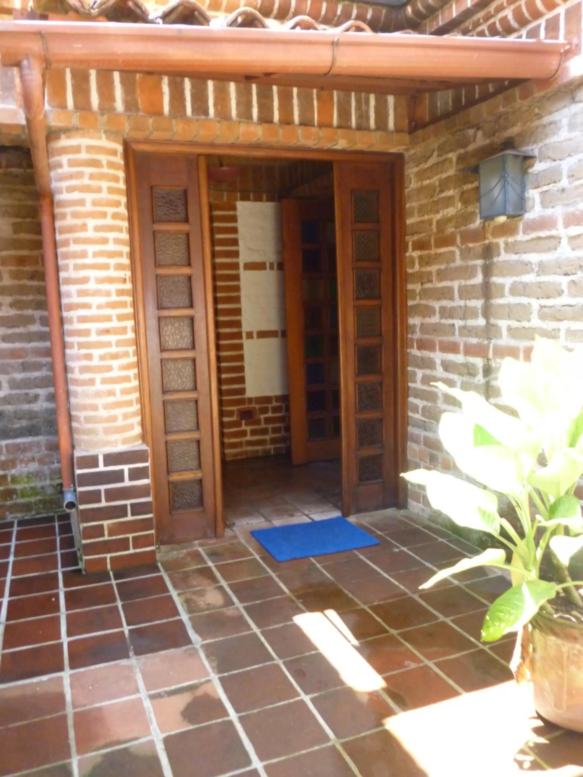 Facade/entrance in Hotel San Buenaventura de Atitlán