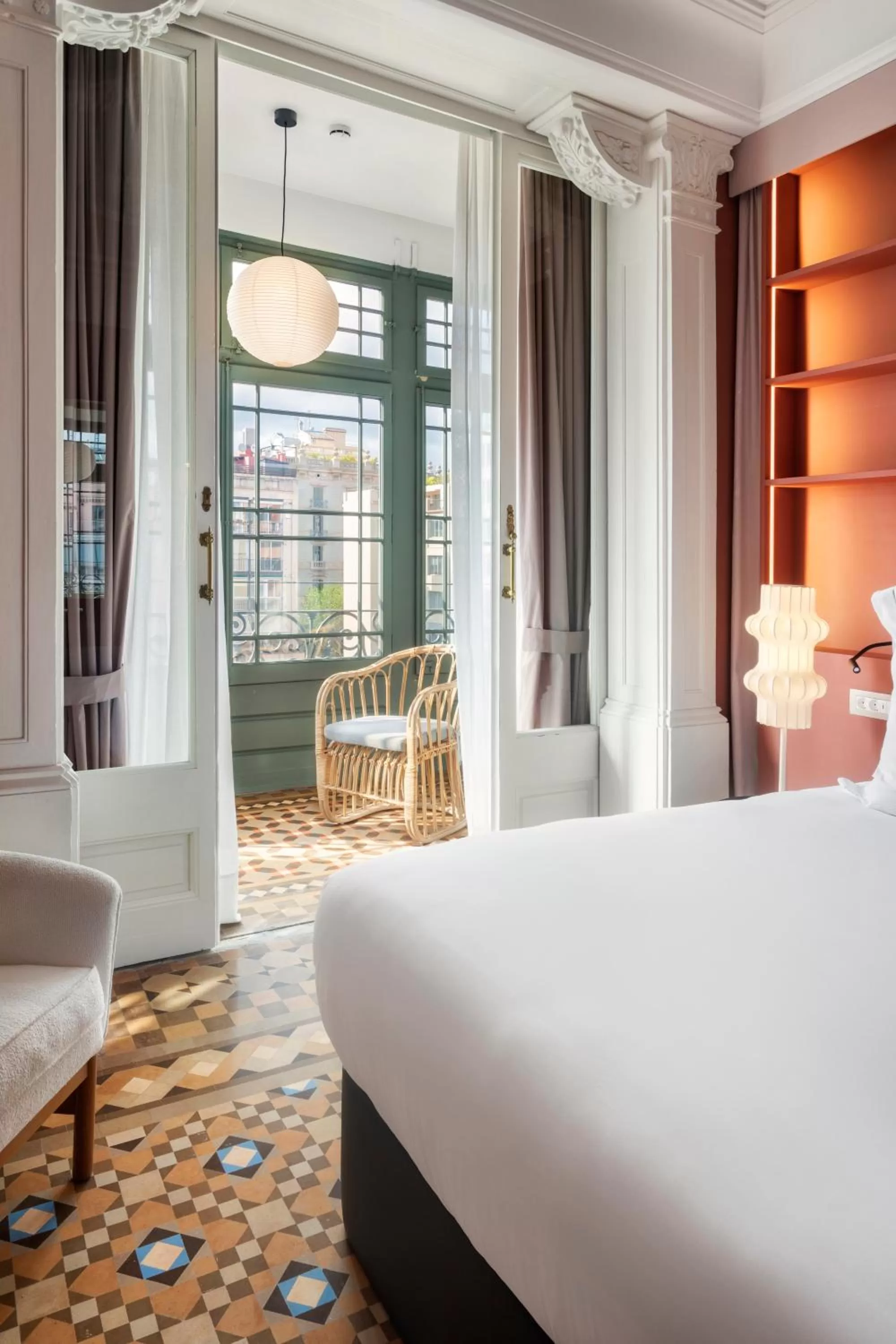 Decorative detail, Bed in One Shot Aragó