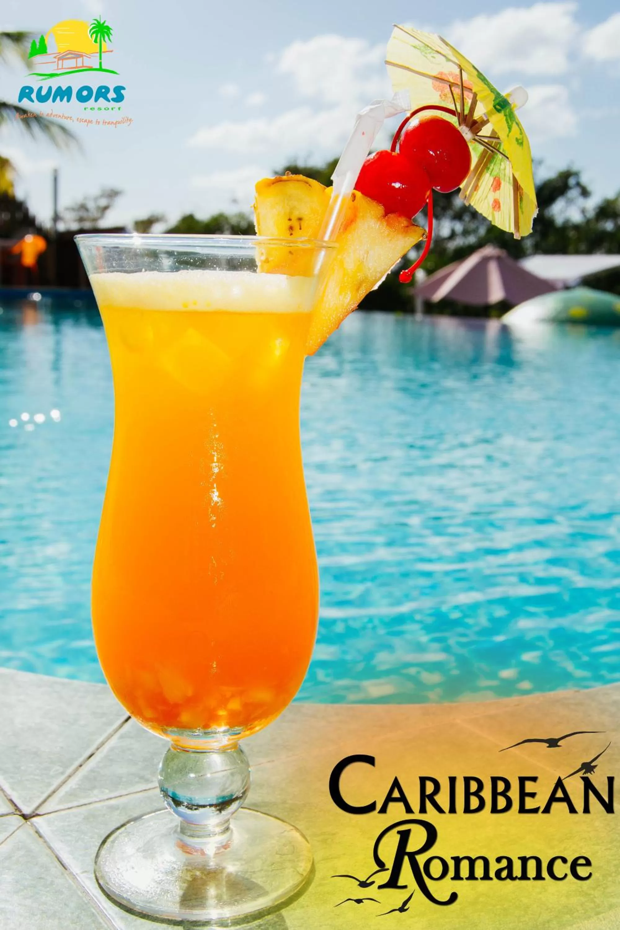 Swimming pool in Rumors Resort Hotel