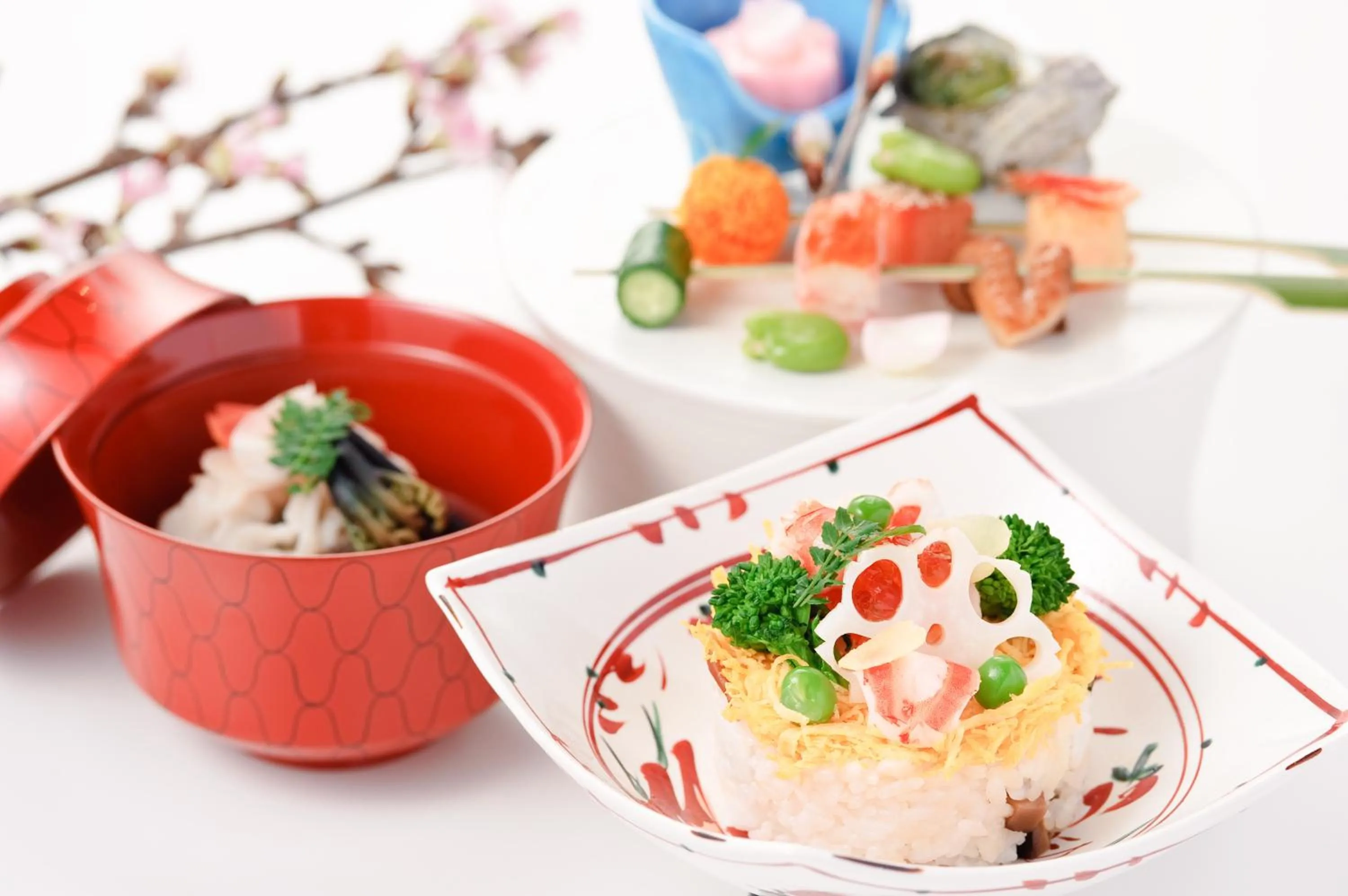 Food and drinks in Hotel Niwa Tokyo