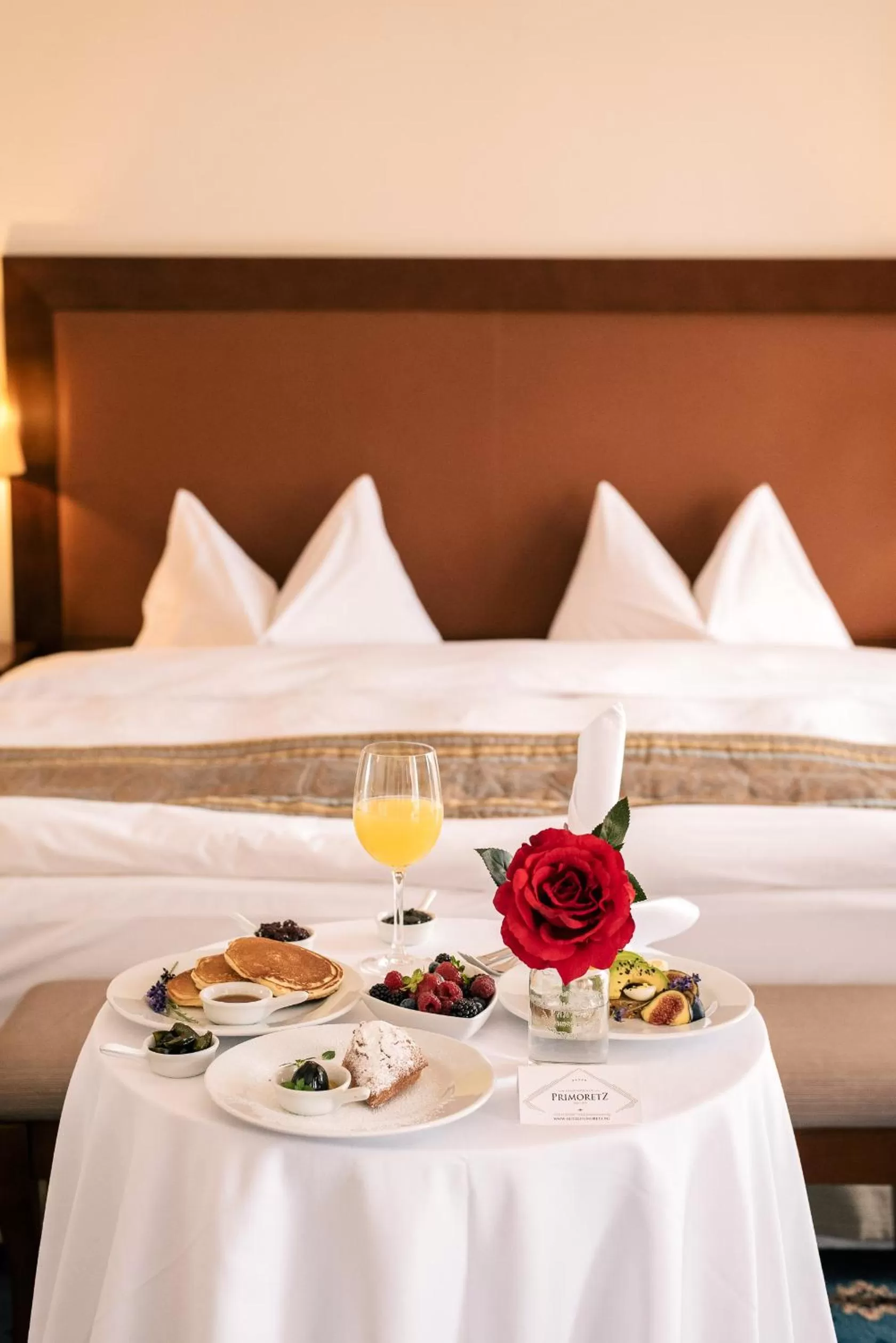 Bed in Primoretz Grand Hotel & Spa