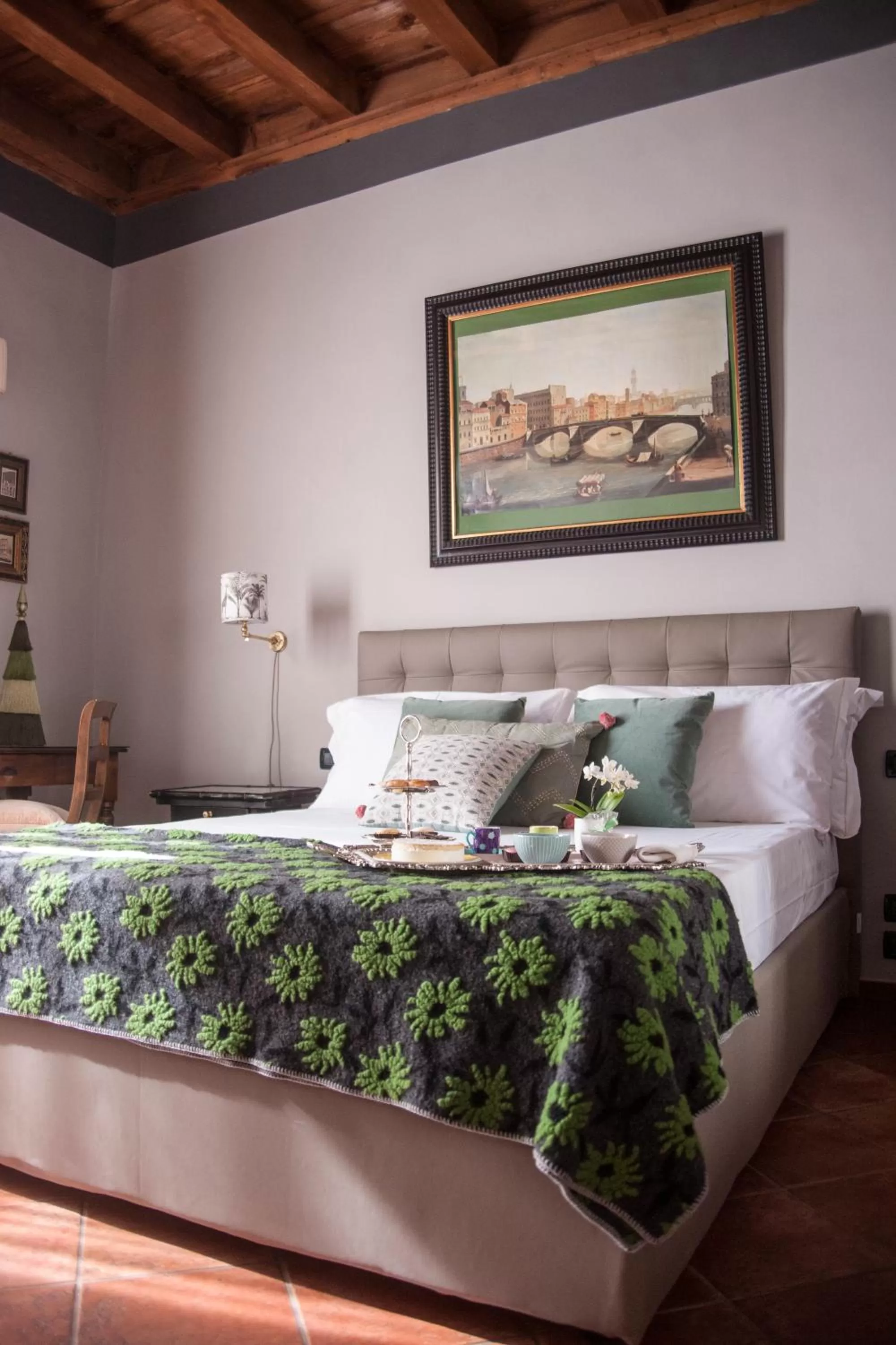 Bed in Antica Dimora De' Benci