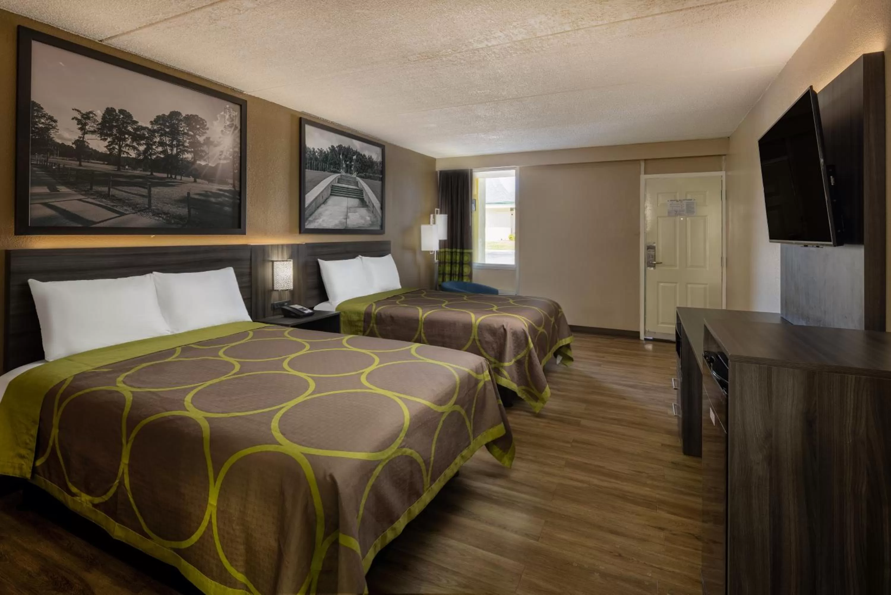 Bed in Super 8 by Wyndham McDonough GA
