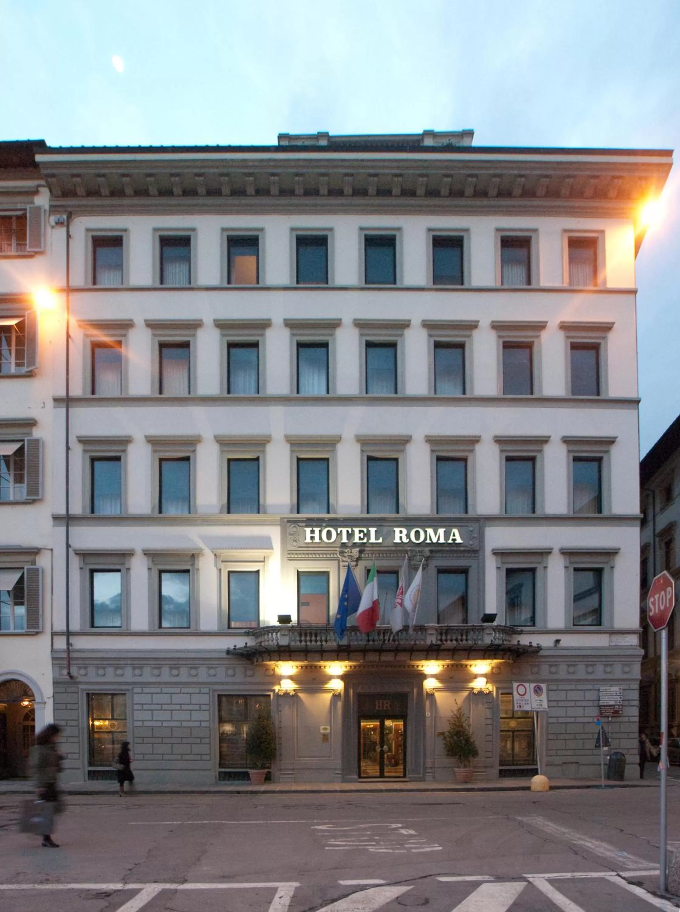 Facade/entrance in Hotel Roma