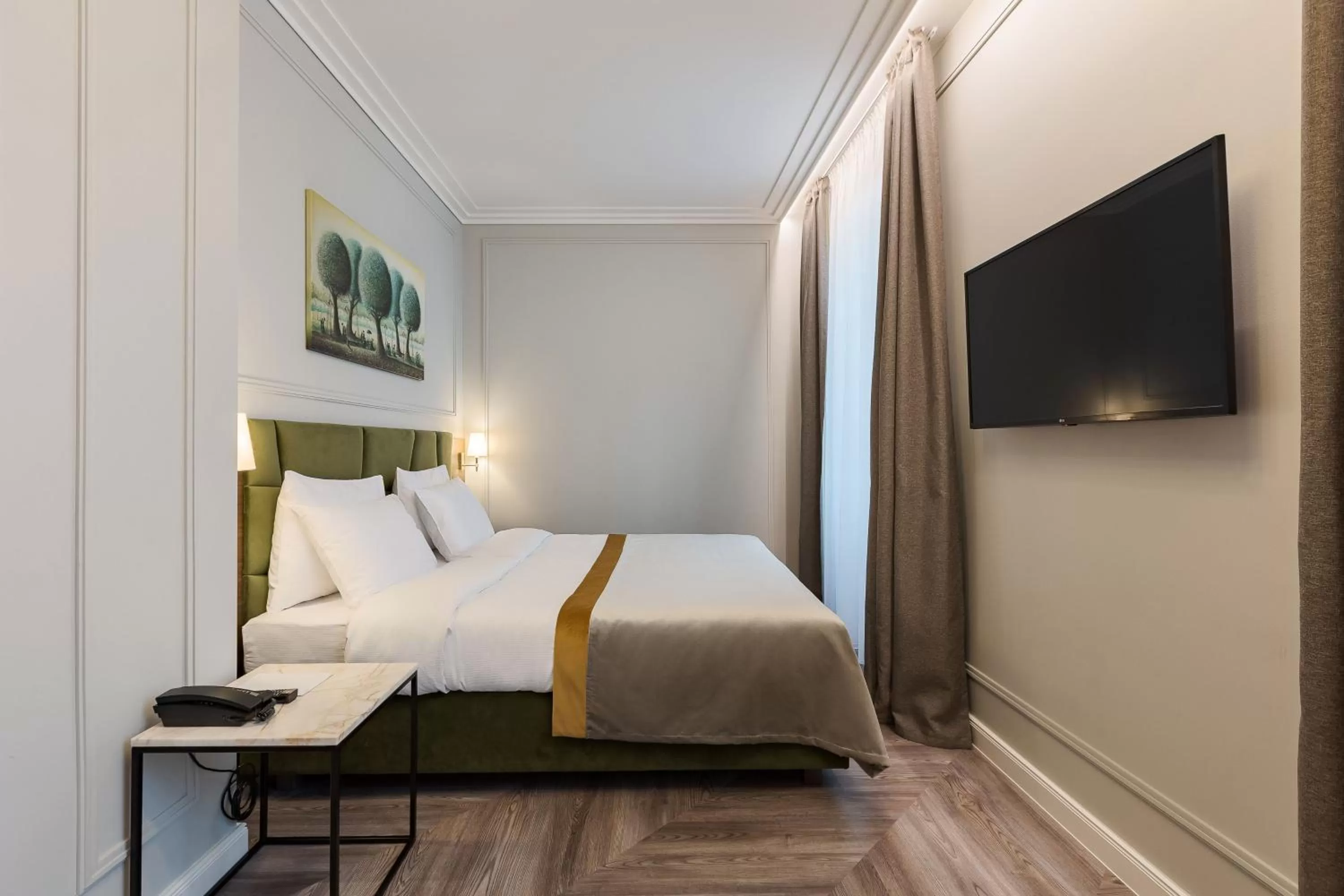 Bed in VICTORIA Hotel Klaipėda