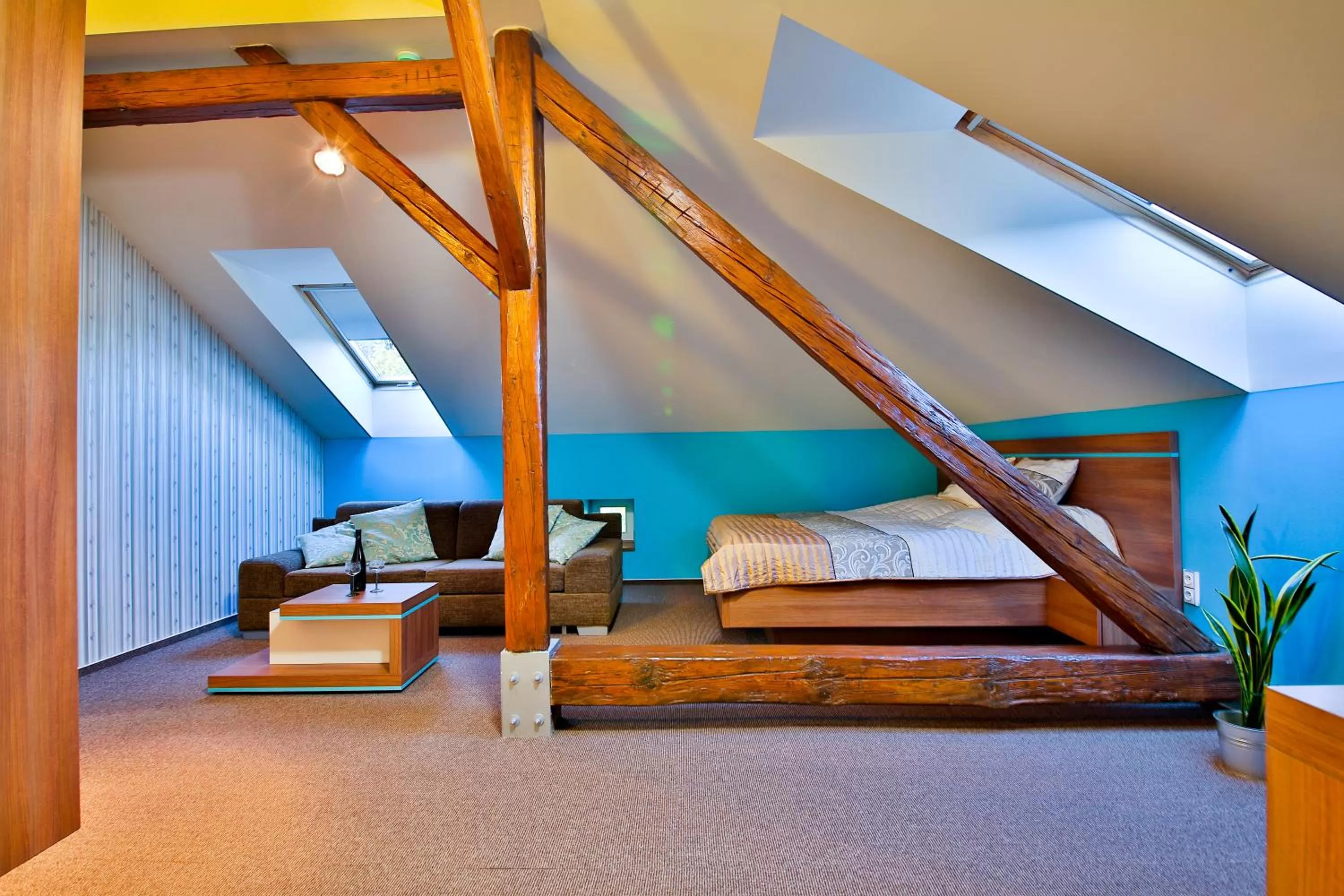 Day, Bed in Villa Aurelie