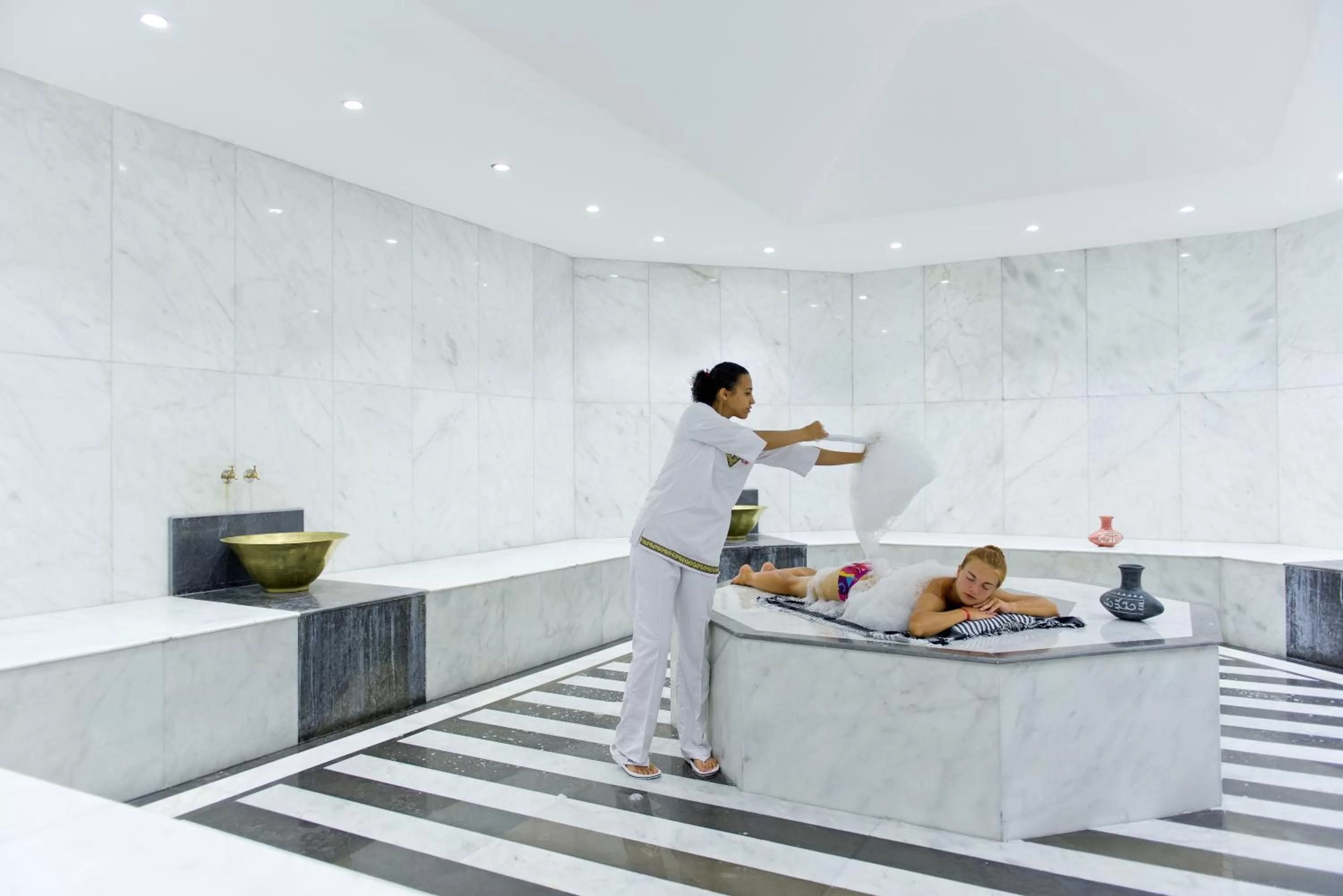 Steam room in Amphoras Beach - Ultra All Inclusive