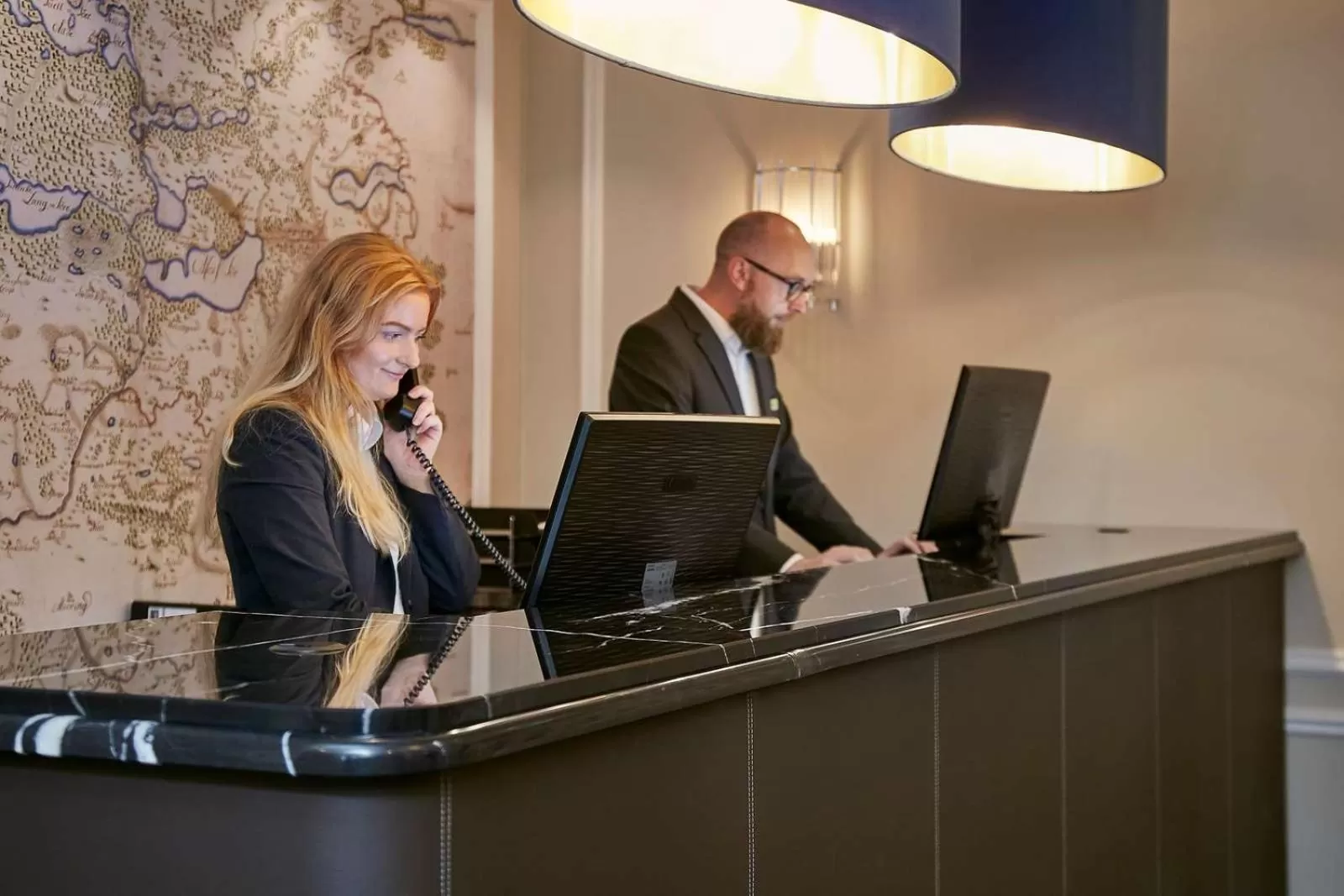 Area and facilities in Jørgensens Hotel