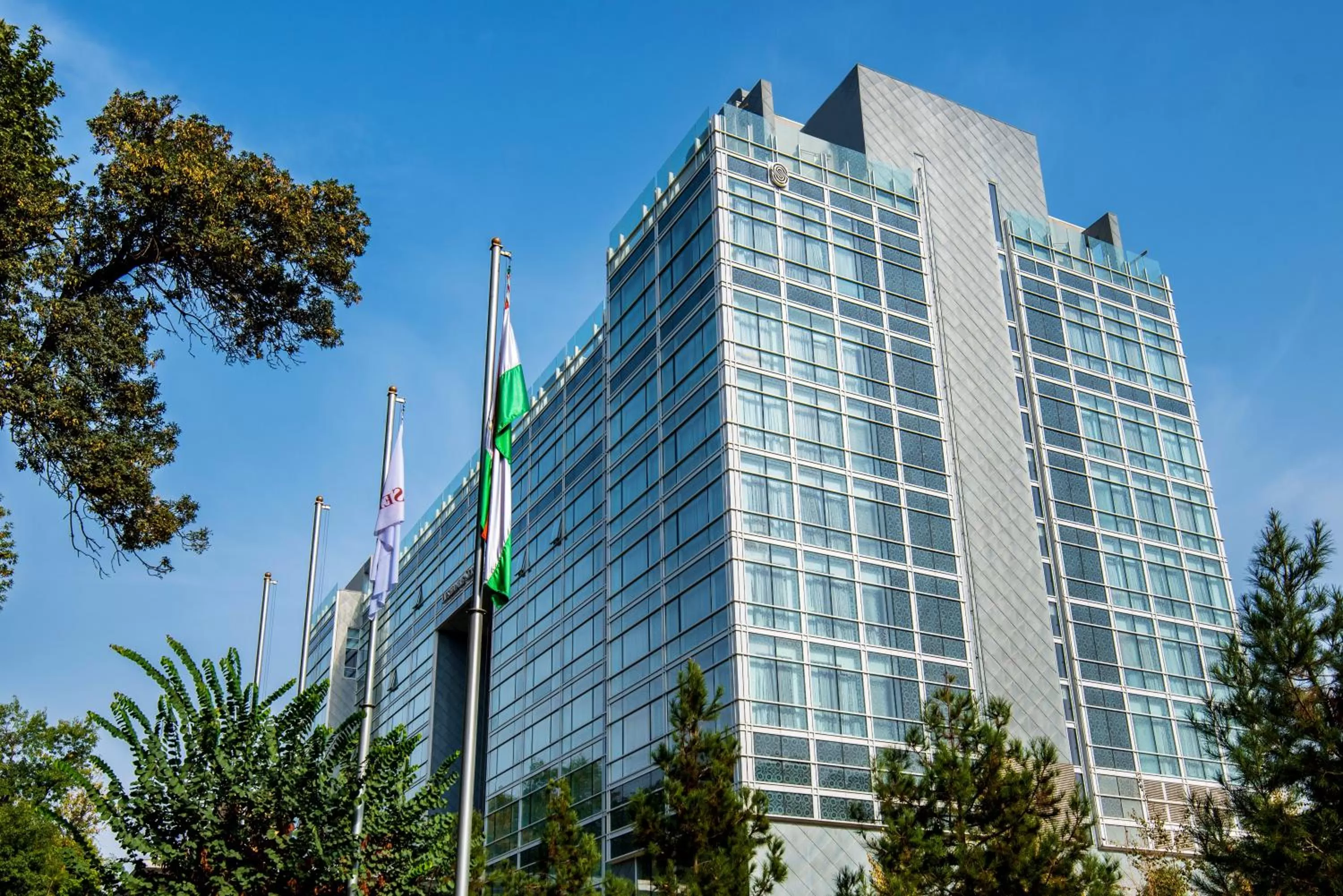 Property building in Dushanbe Serena Hotel