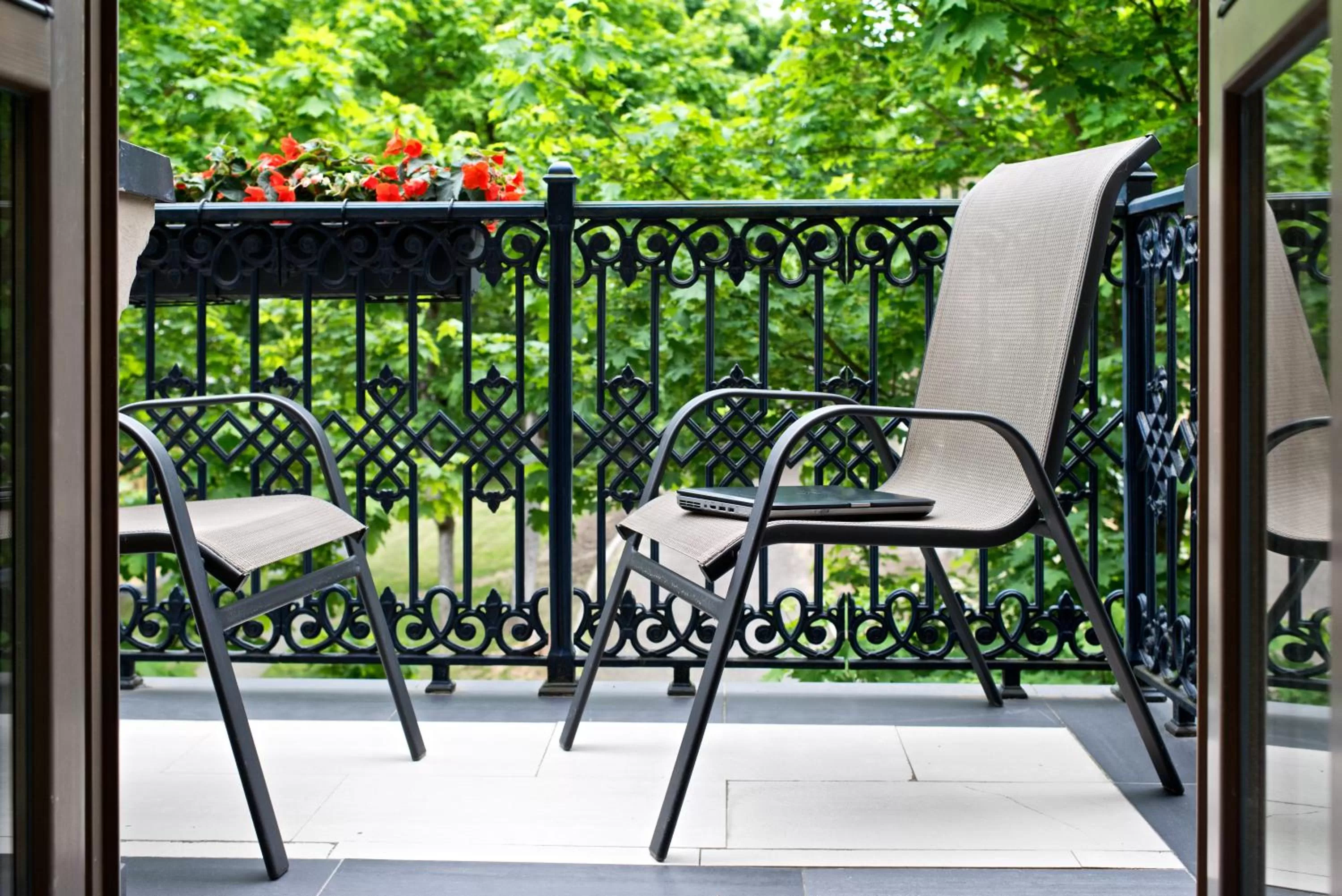 Balcony/Terrace in BEST BALTIC Hotel Druskininkai Central