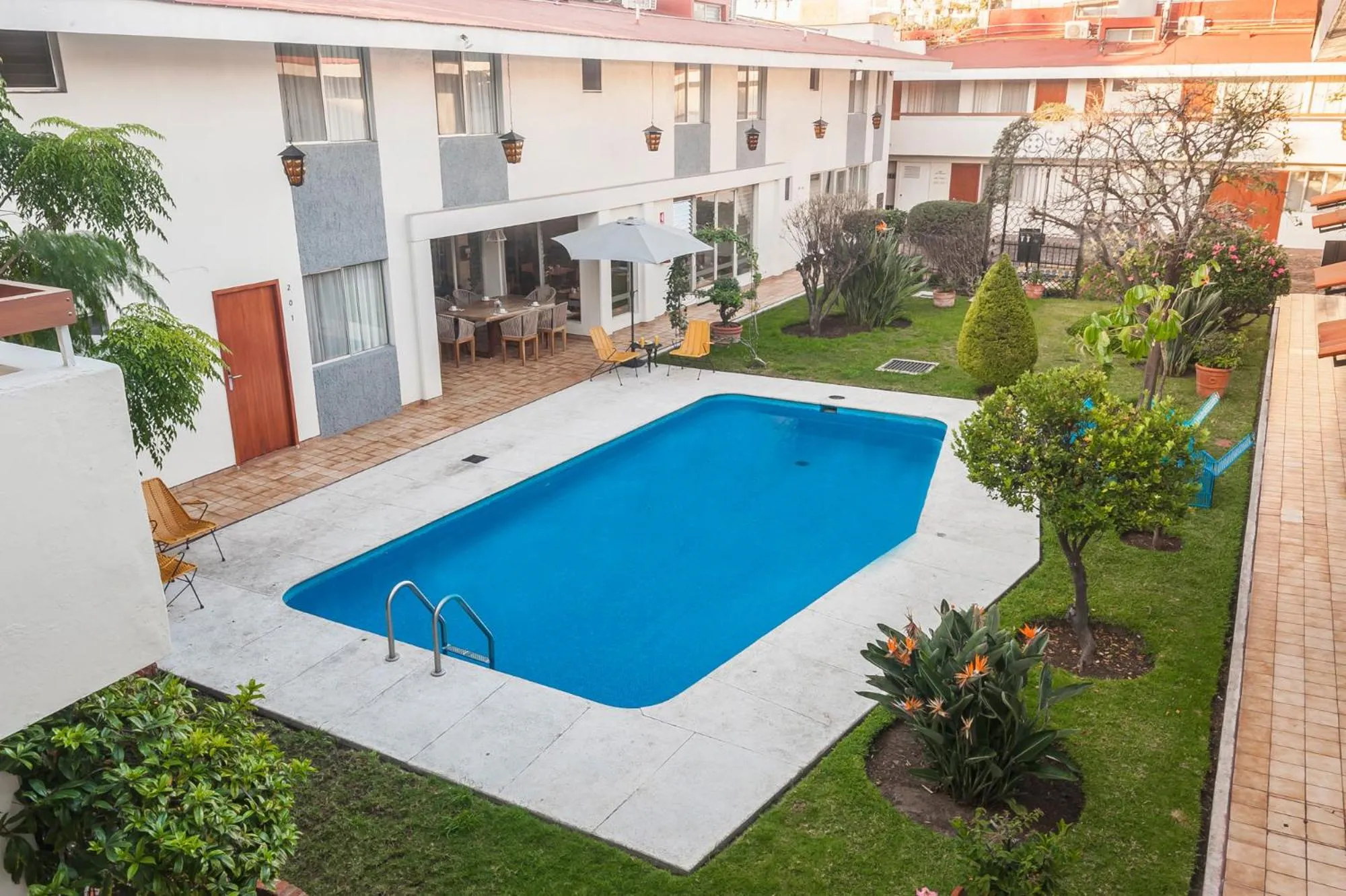 Natural landscape in Hotel Isabel