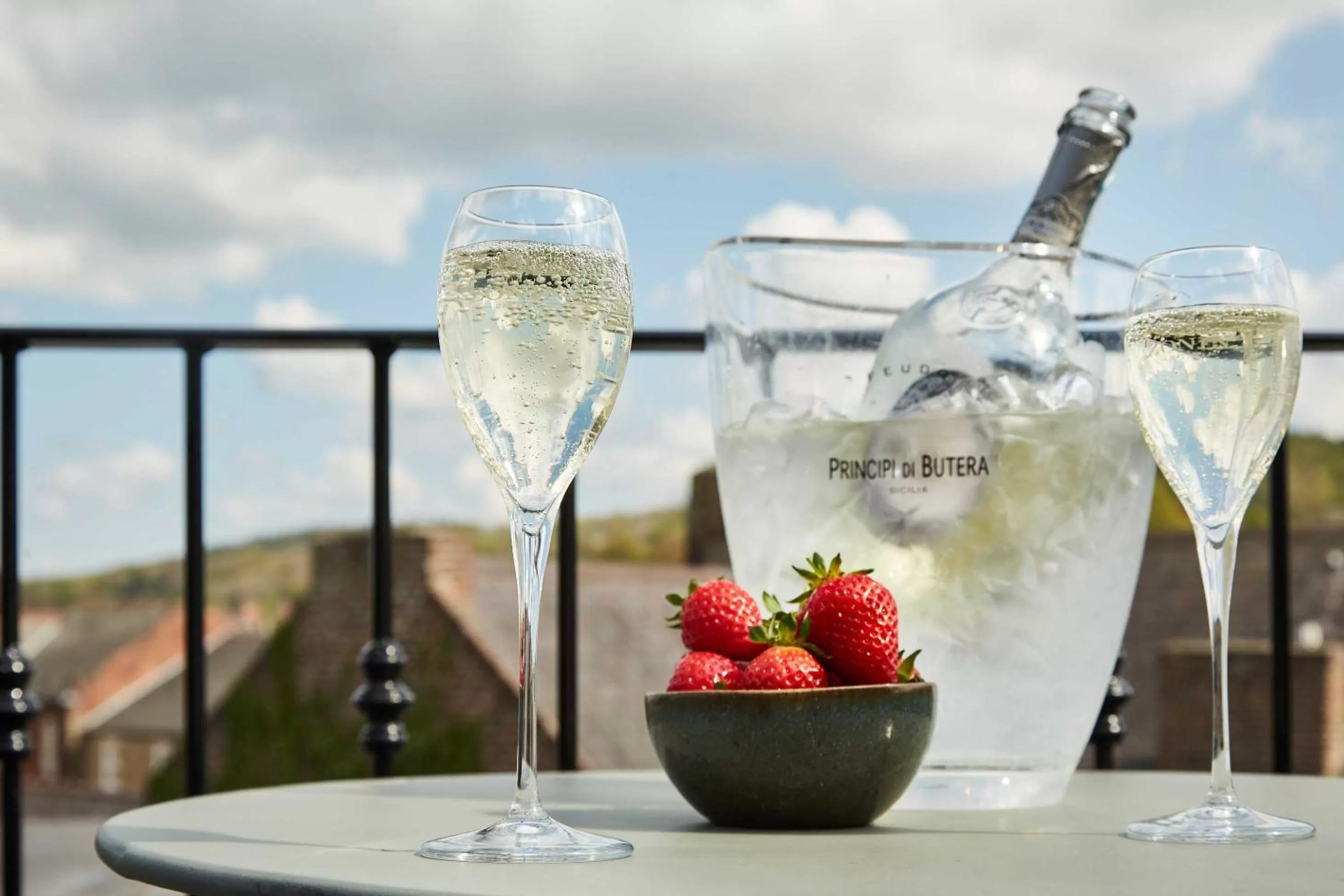 Balcony/Terrace in The Beaumont Hexham