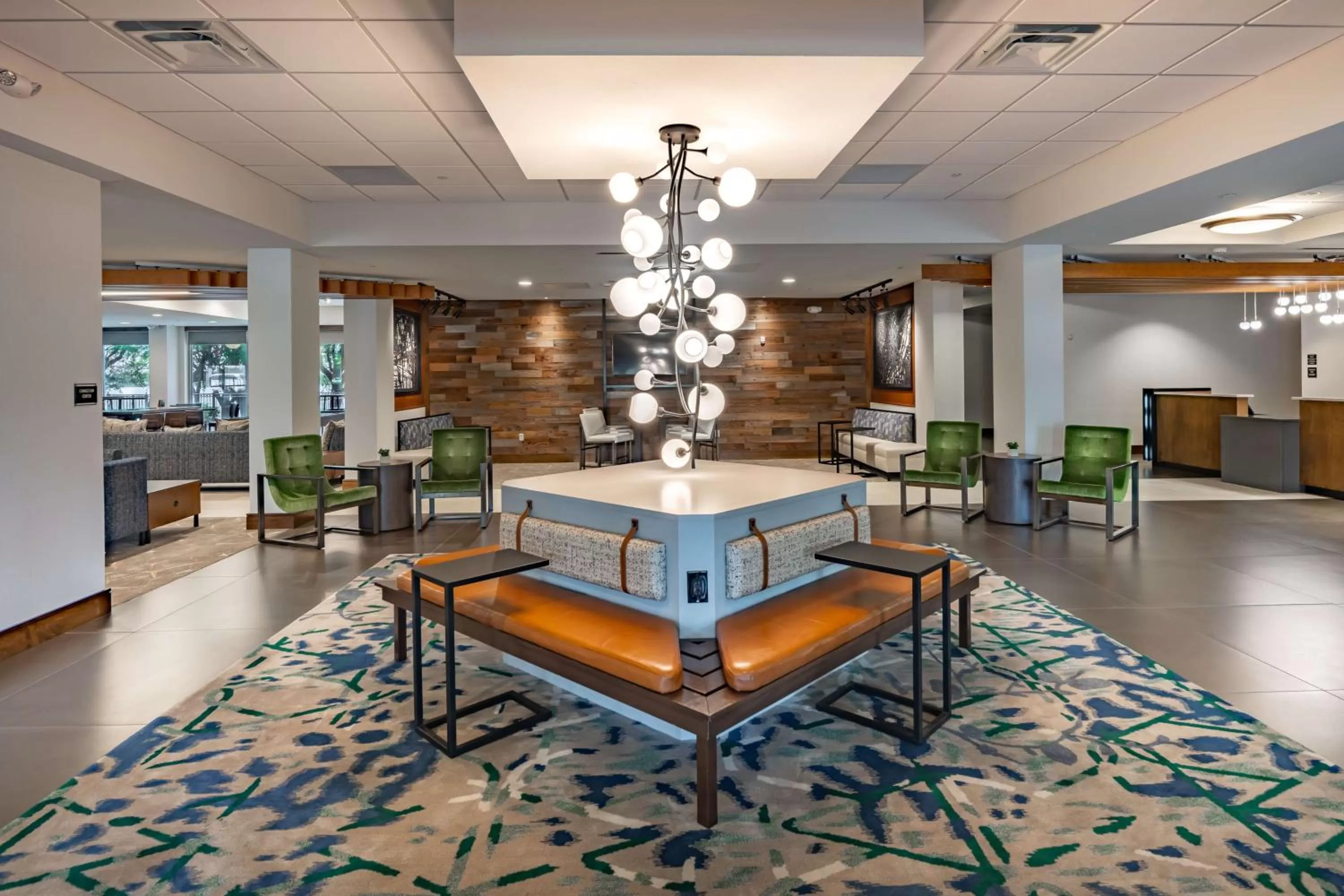 Lobby or reception in DoubleTree by Hilton Dallas-Farmers Branch