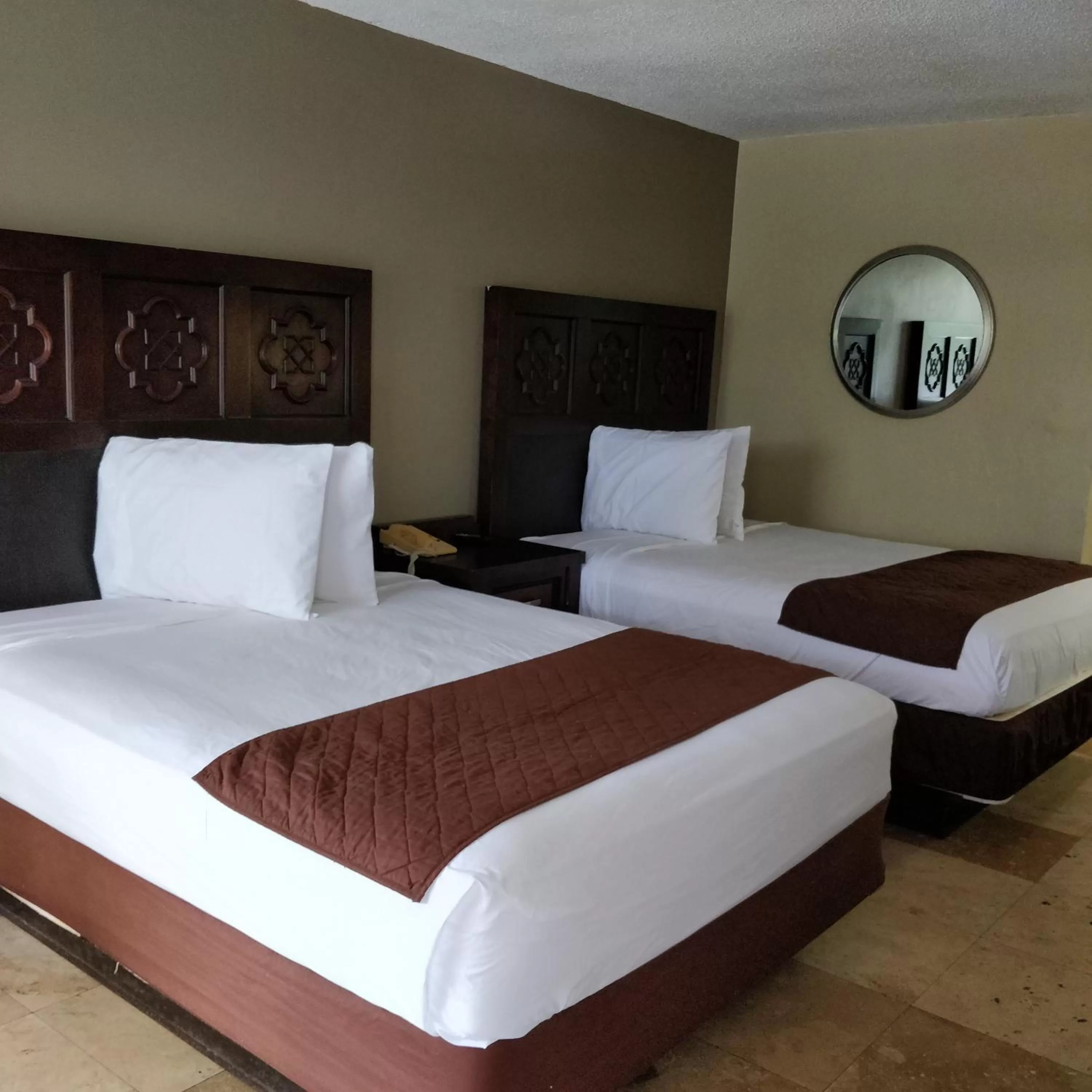 Bed in Holiday Hotel