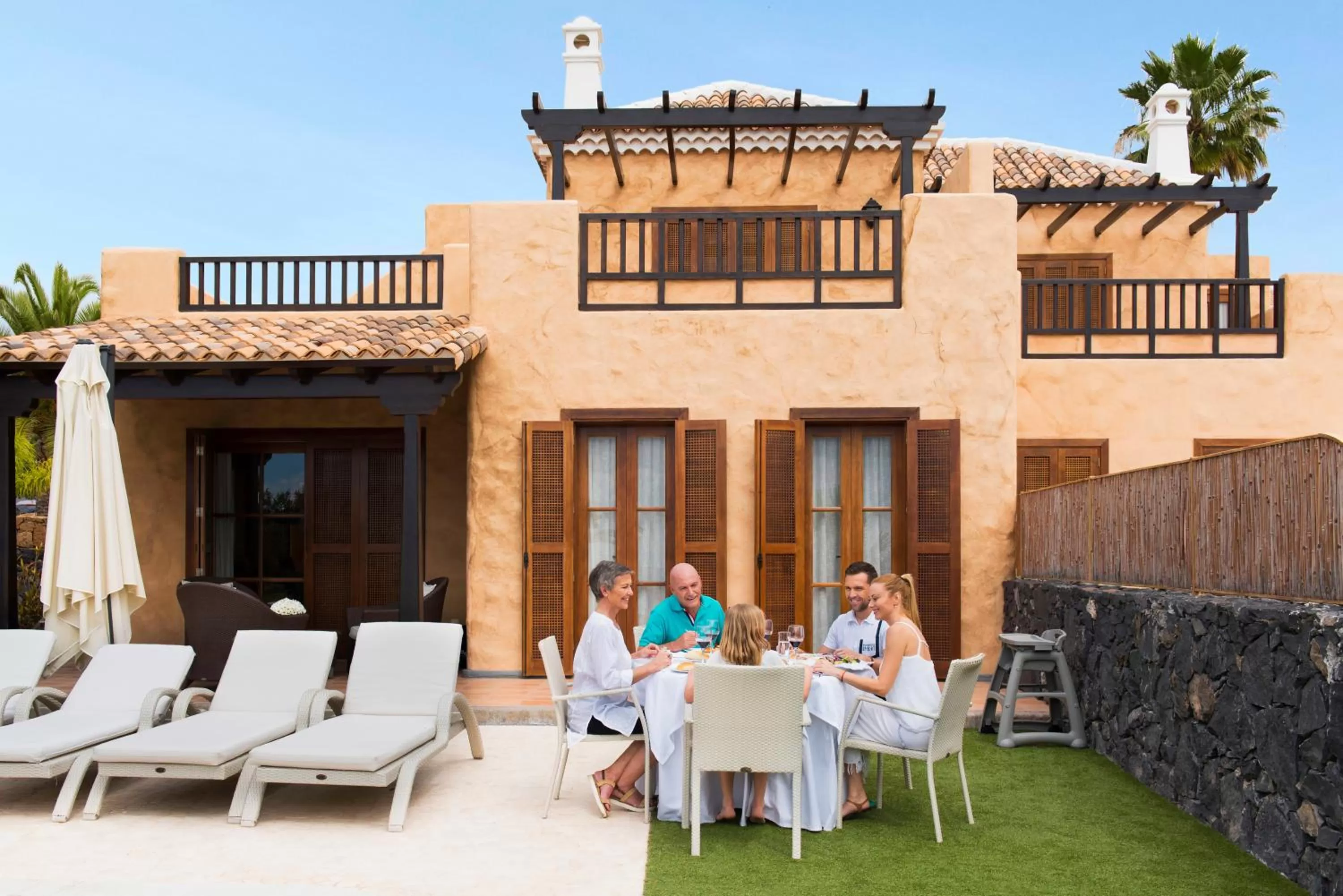 Balcony/Terrace in Hotel Suite Villa Maria