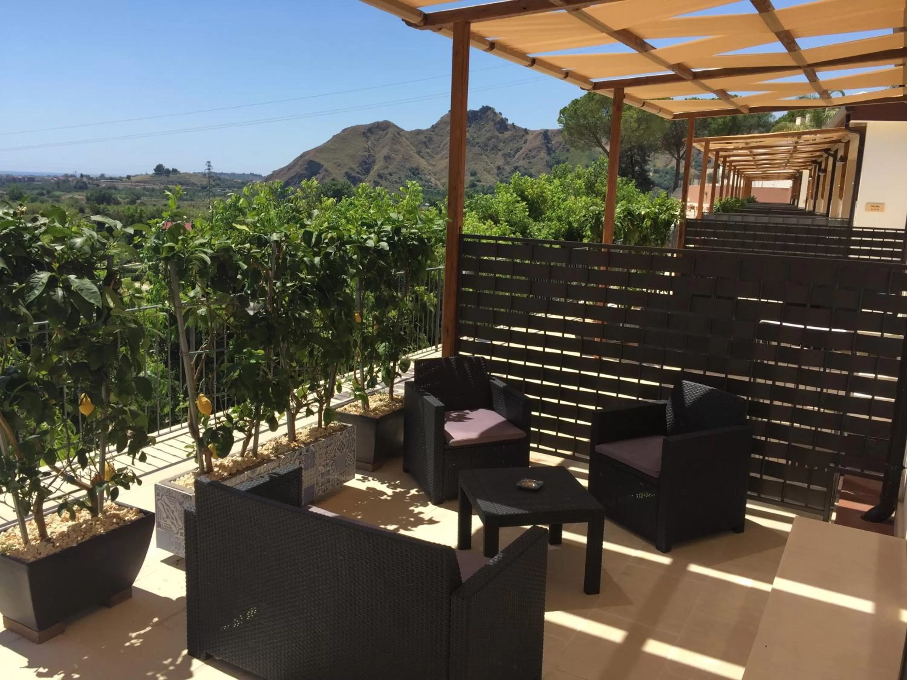 Patio in Don Vittorio Country Village