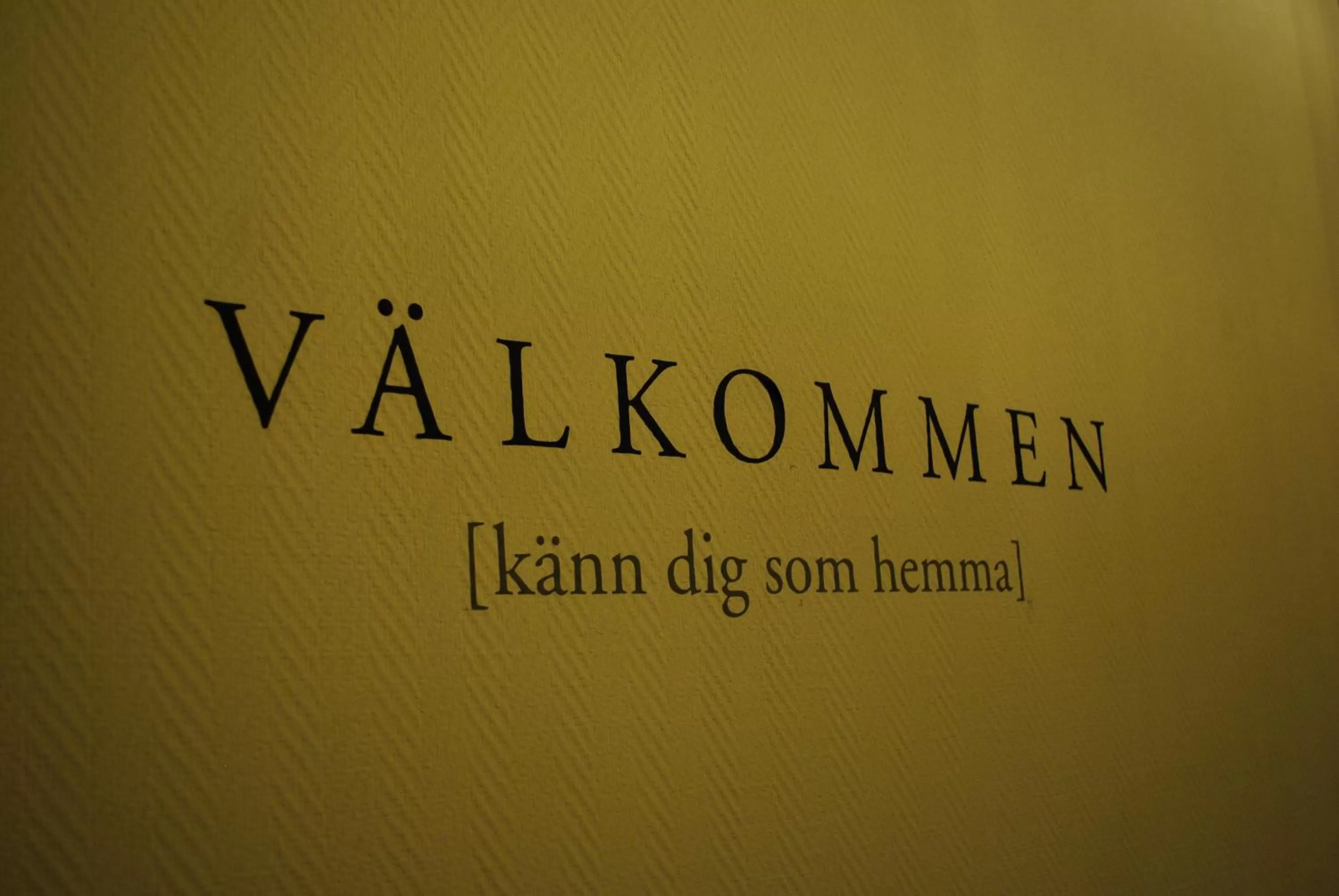 Logo/Certificate/Sign in Kumla Hotel