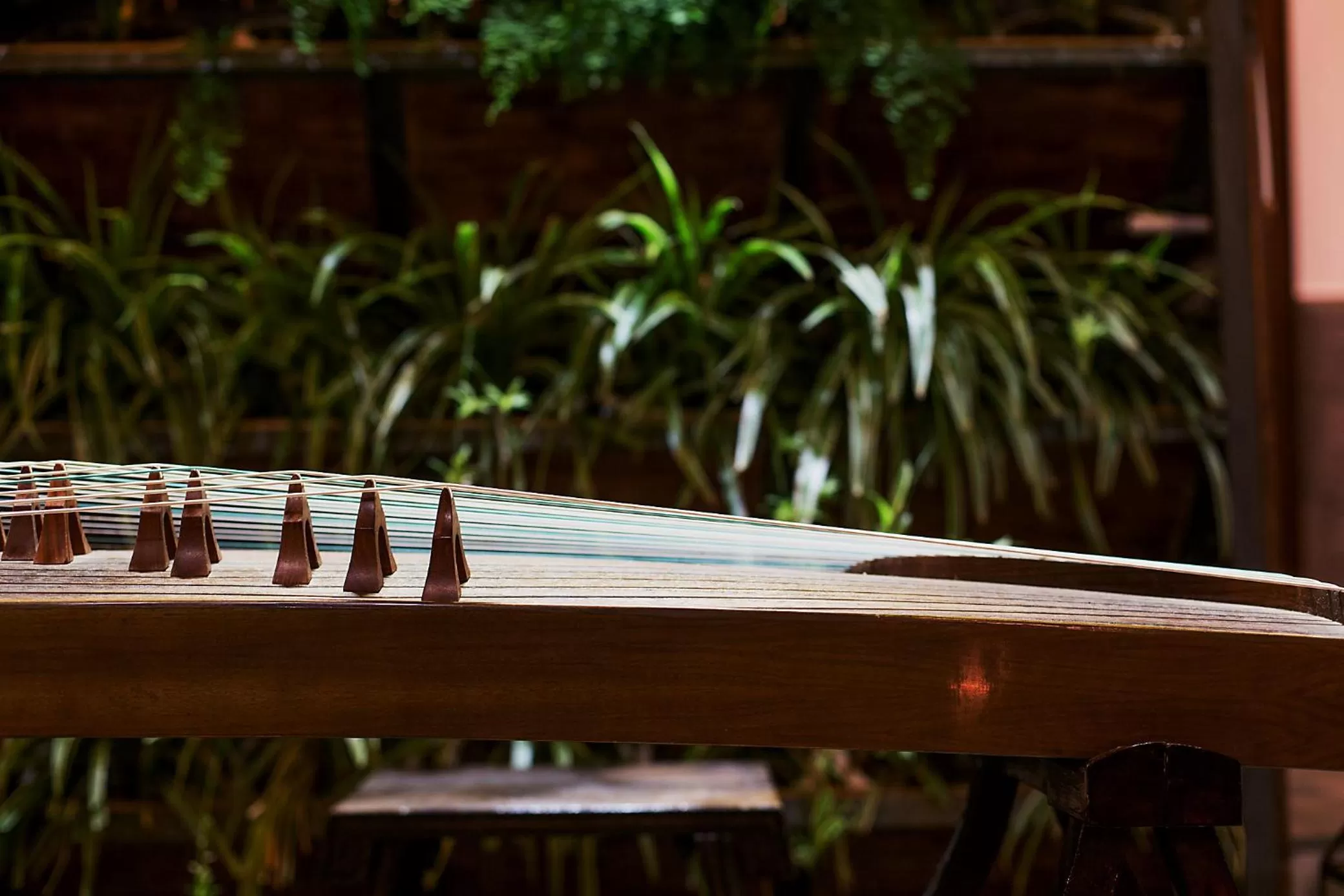 Lobby or reception in Dali Yanyuan Mountain Retreat