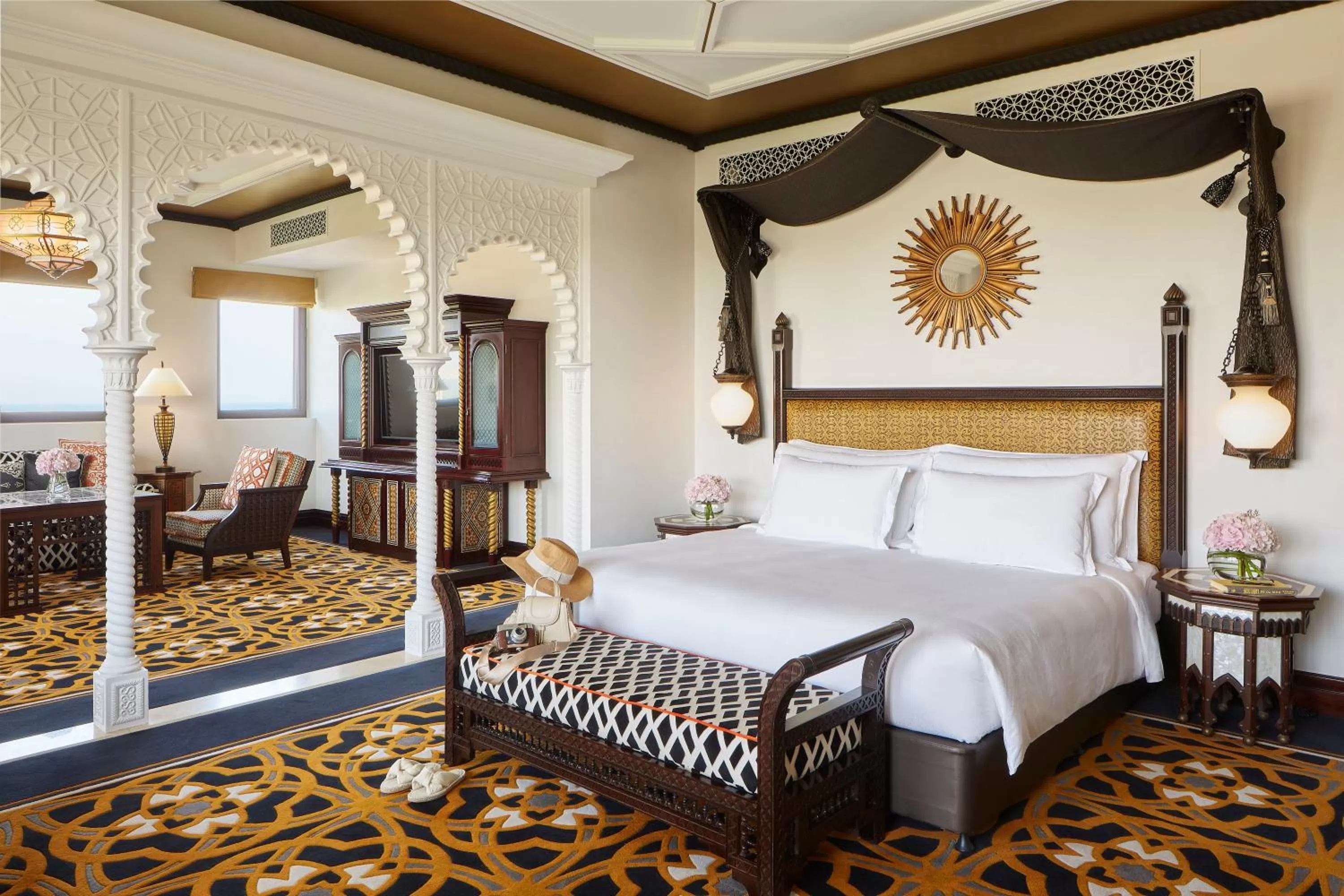 Bed in Jumeirah Al Qasr Dubai